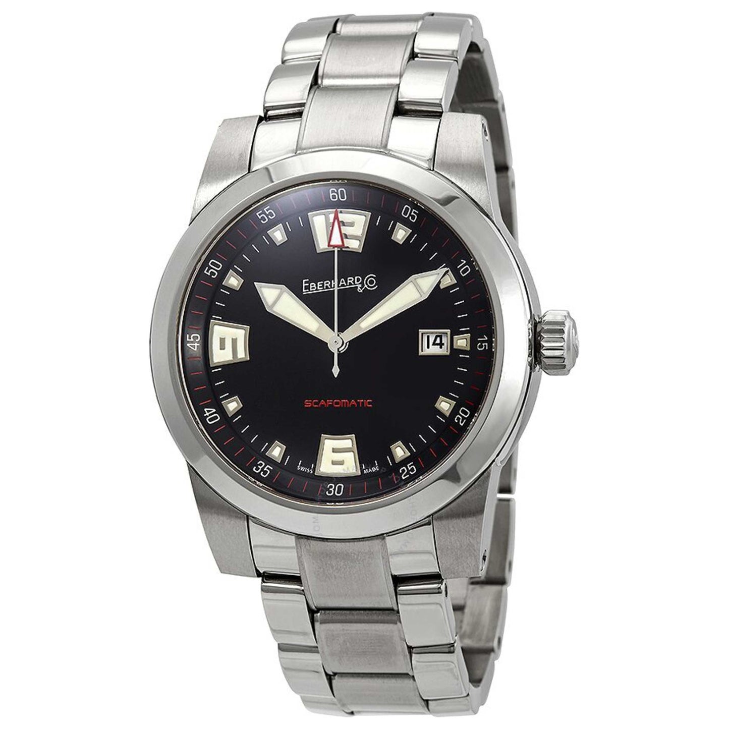 Front view of Eberhard & Co Scafomatic Men's Automatic Watch 41026-2