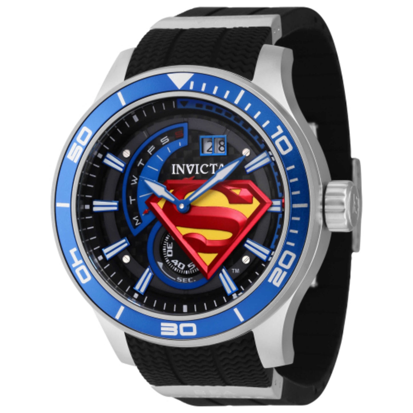 Front view of Invicta DC Comics Men's Quartz Watch 41261