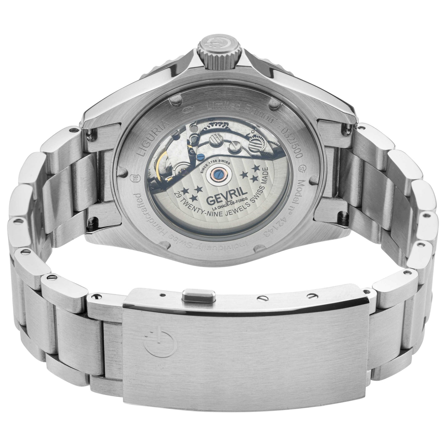 GV2 by Gevril Liguria Men's Automatic Watch 42143 - Image #2