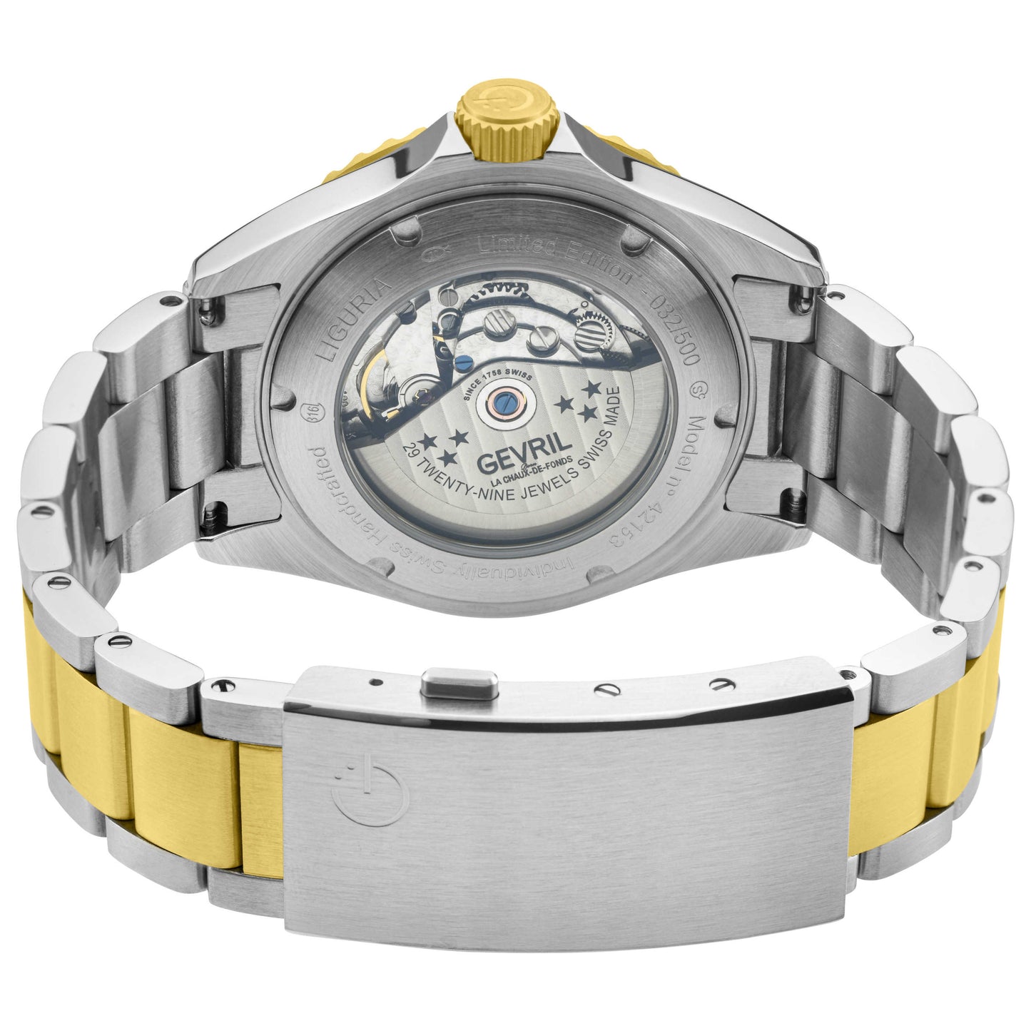 GV2 by Gevril Liguria Men's Automatic Watch 42153 - Image #2