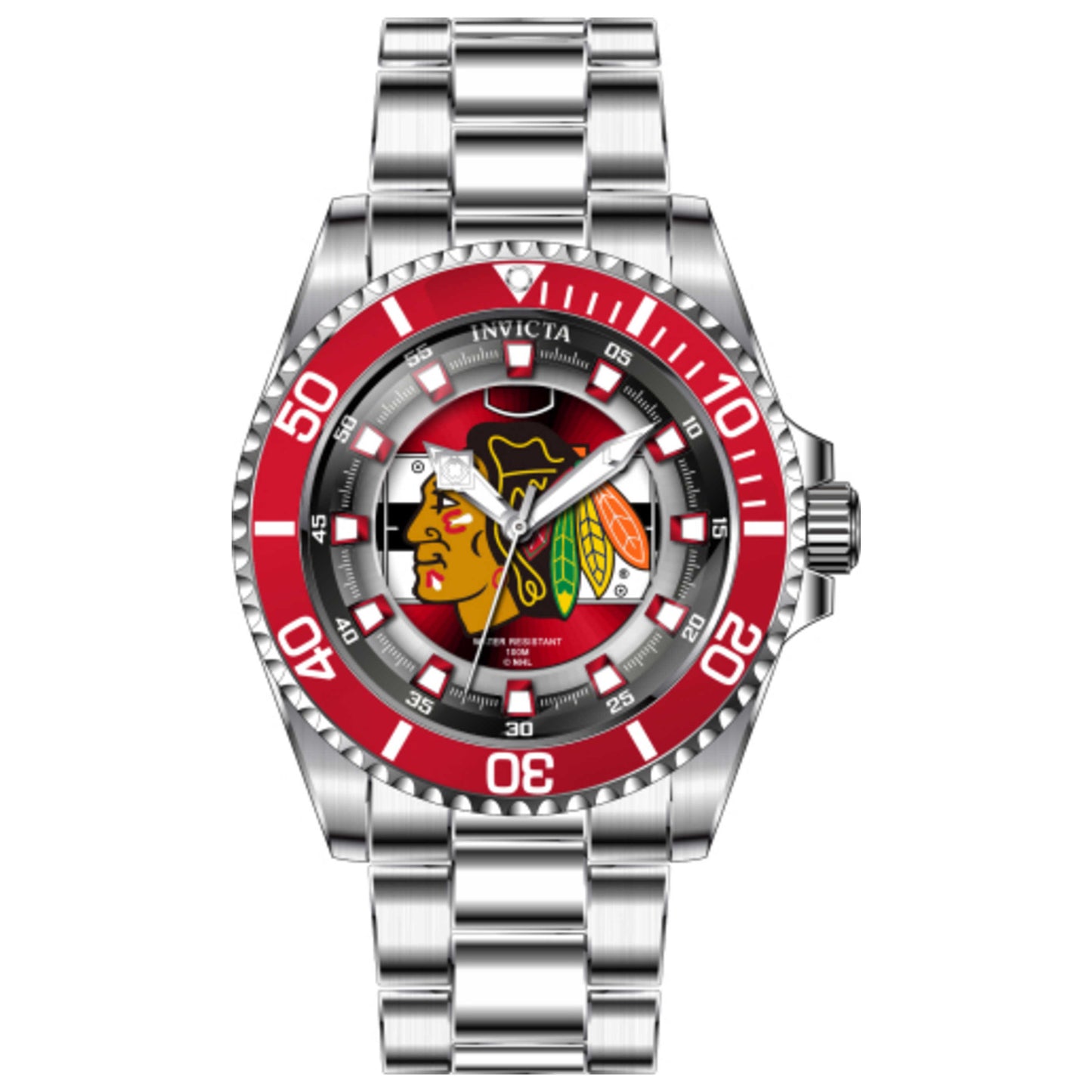 Front view of Invicta NHL Women's Quartz Watch 42203