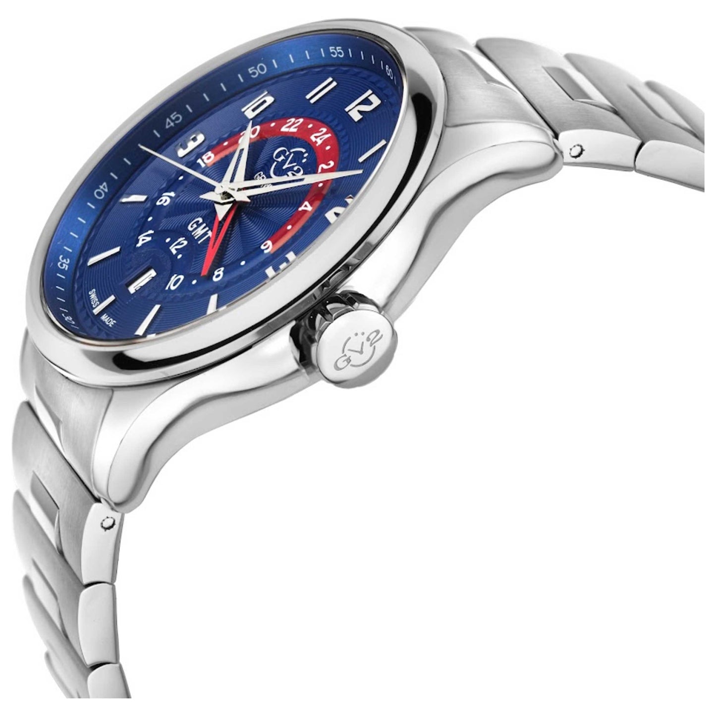 GV2 by Gevril Giromondo Men's Quartz Watch 42302B - Image #4