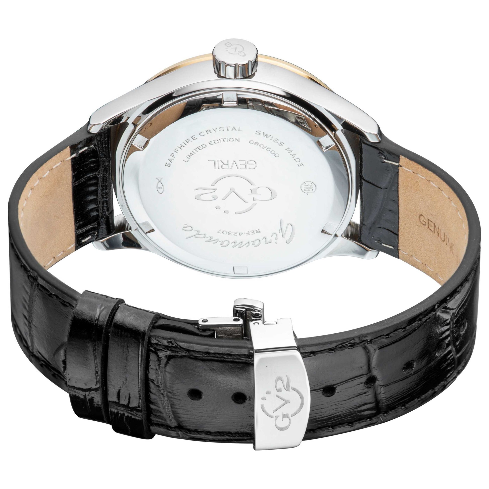 GV2 by Gevril Giromondo Men's Quartz Watch 42307 - Image #2