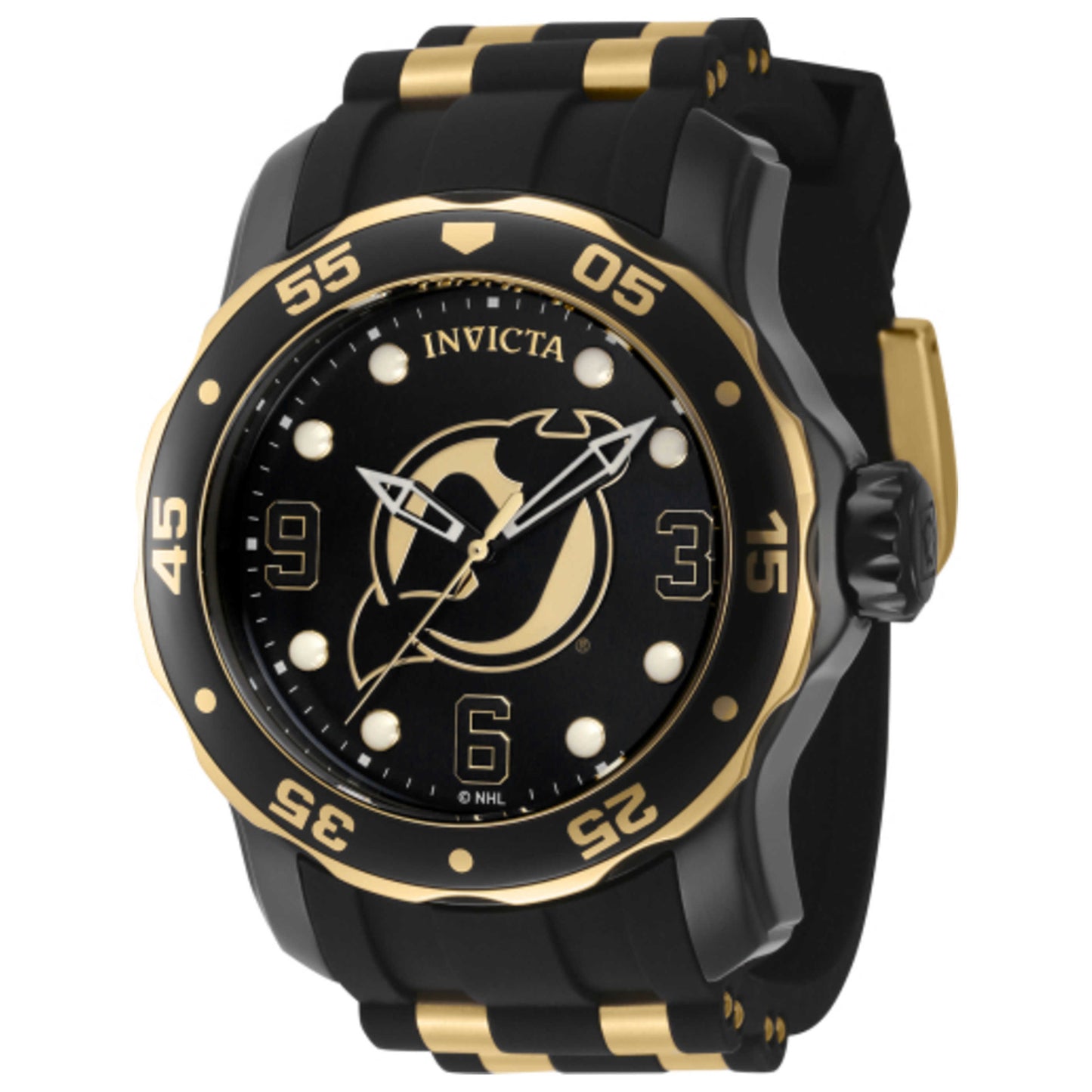 Front view of Invicta NHL Men's Quartz Watch 42310