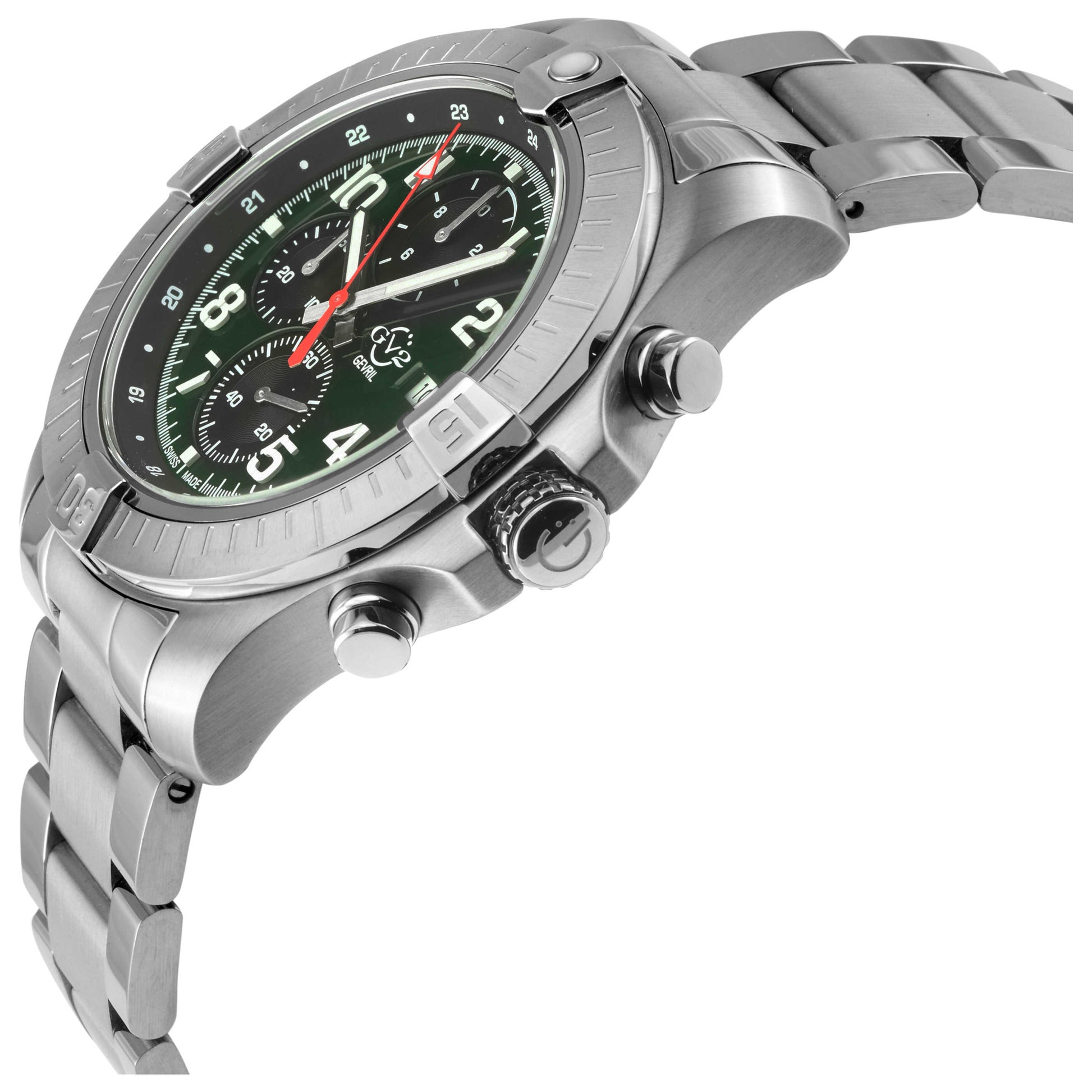 GV2 by Gevril T38 Men's Quartz Watch 42802B - Image #4