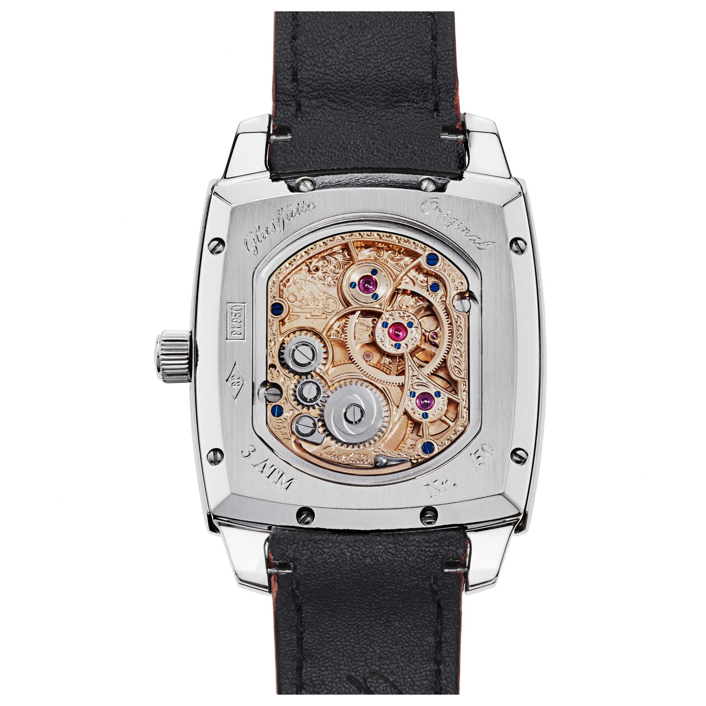 Glashutte Karree Men's Manual-Wind Watch 43-01-12-12-04 - Image #2