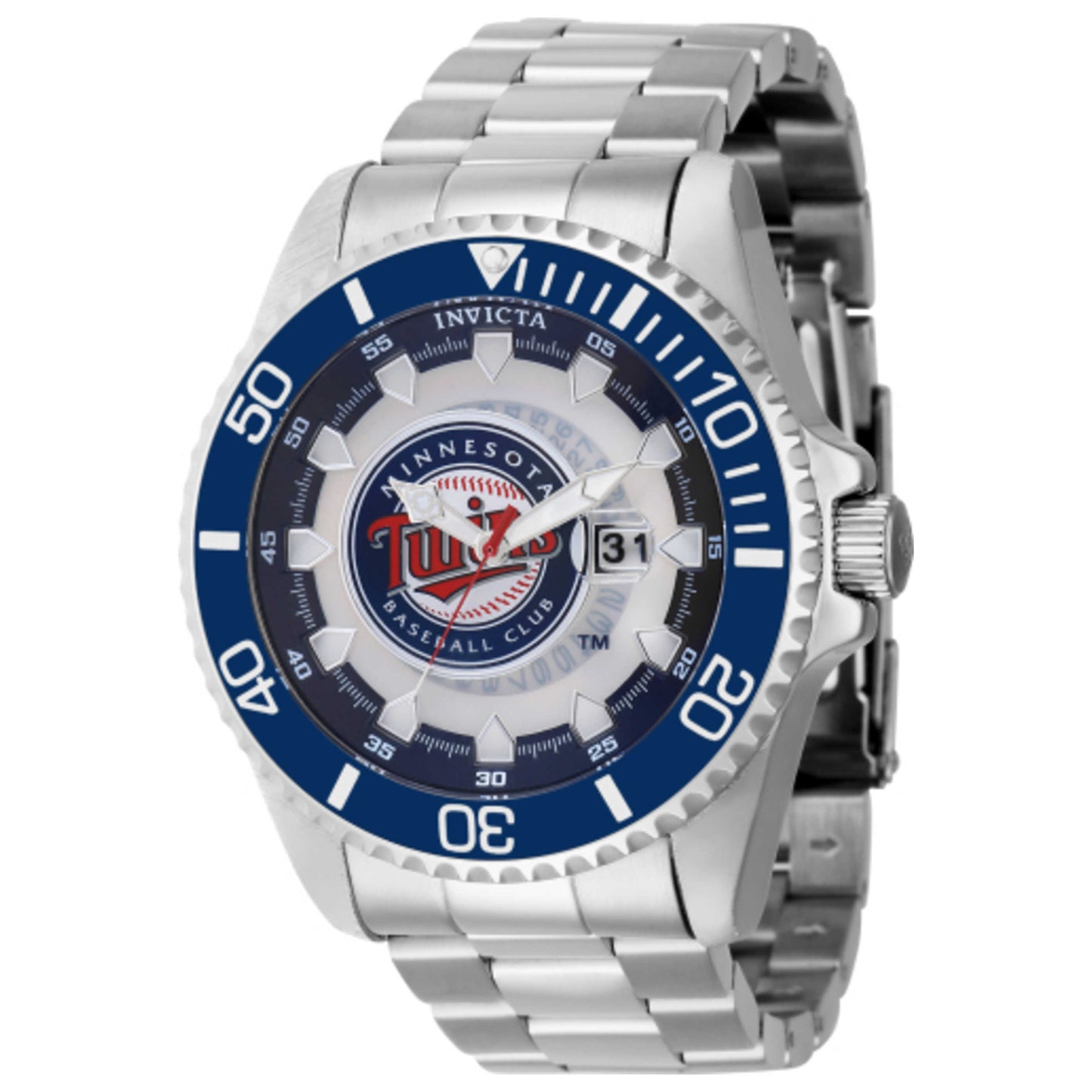 Front view of Invicta MLB Men's Quartz Watch 43470