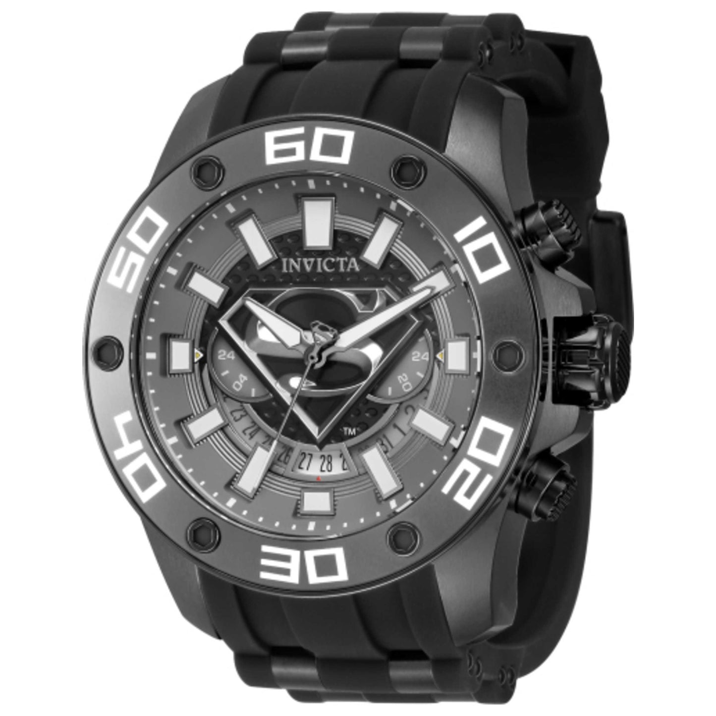 Front view of Invicta DC Comics Men's Quartz Watch 43594