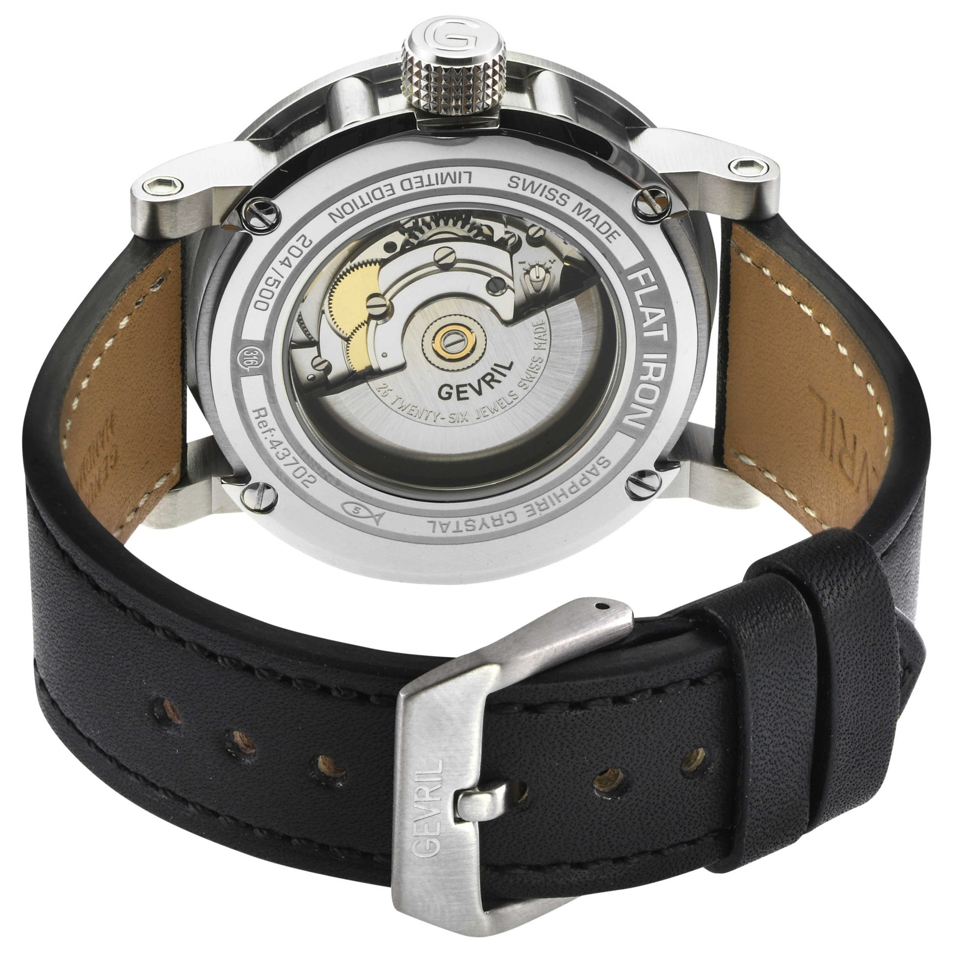 Gevril Flat Iron Men's Automatic Watch 43702 - Image #2
