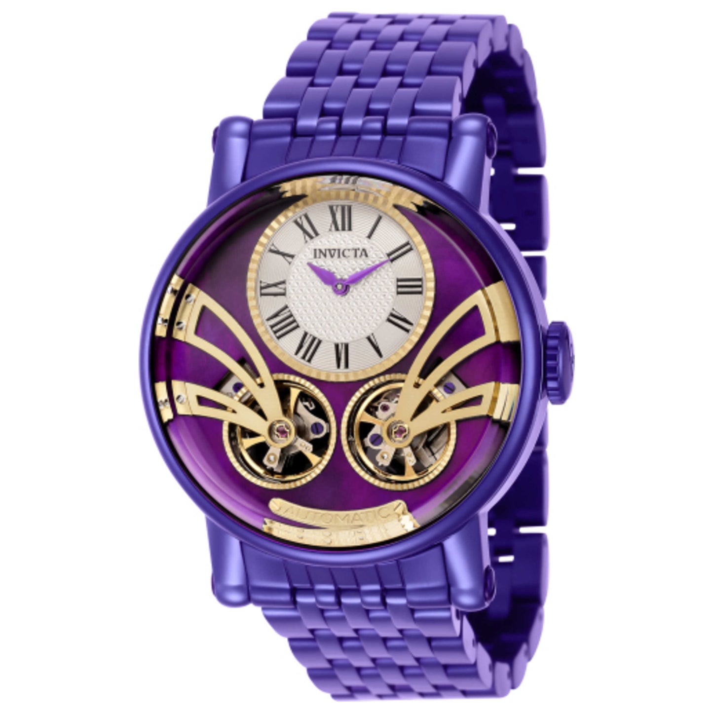 Front view of Invicta Vintage Men's Automatic Watch 43748