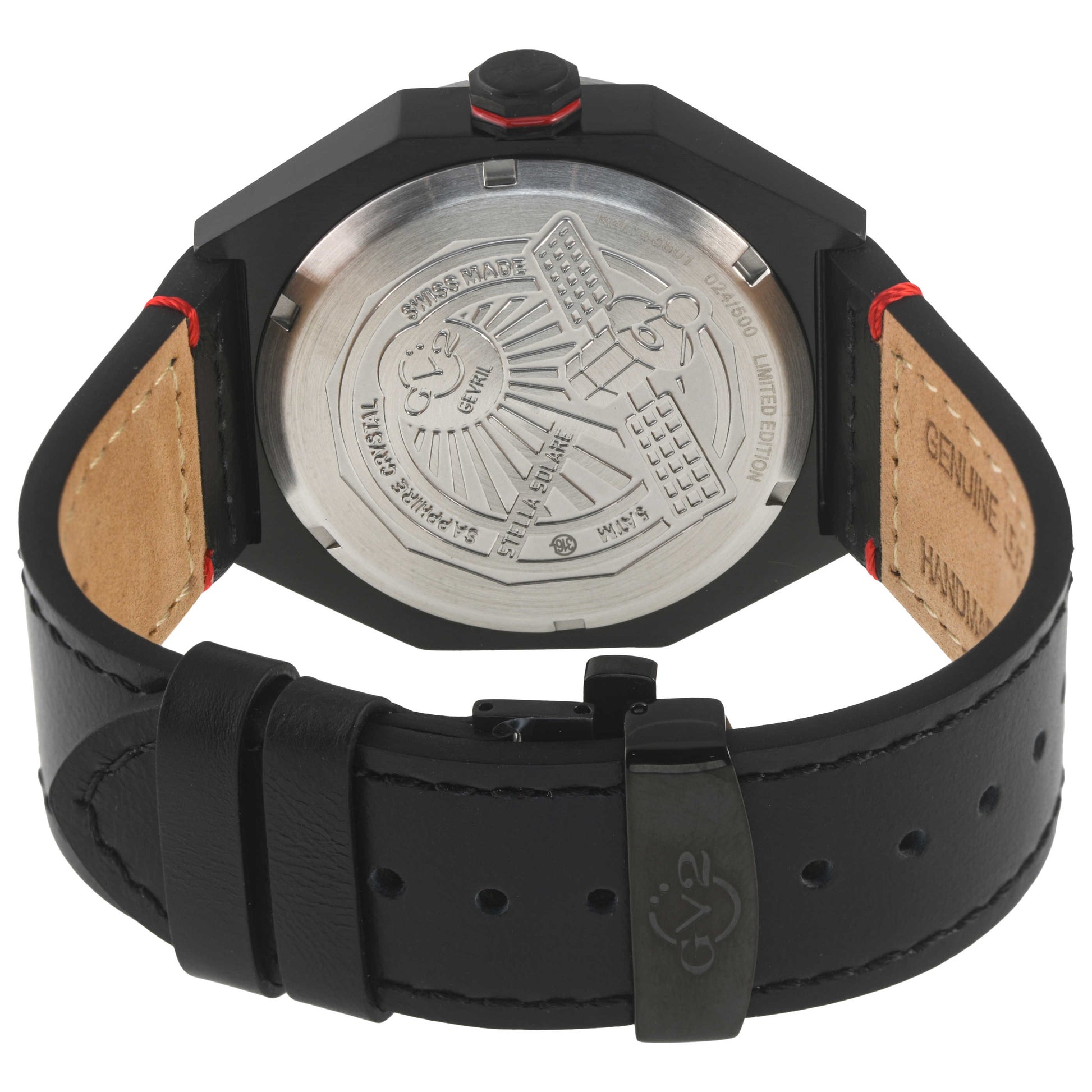 GV2 by Gevril Stella Solare Men's Quartz Watch 43801 - Image #2