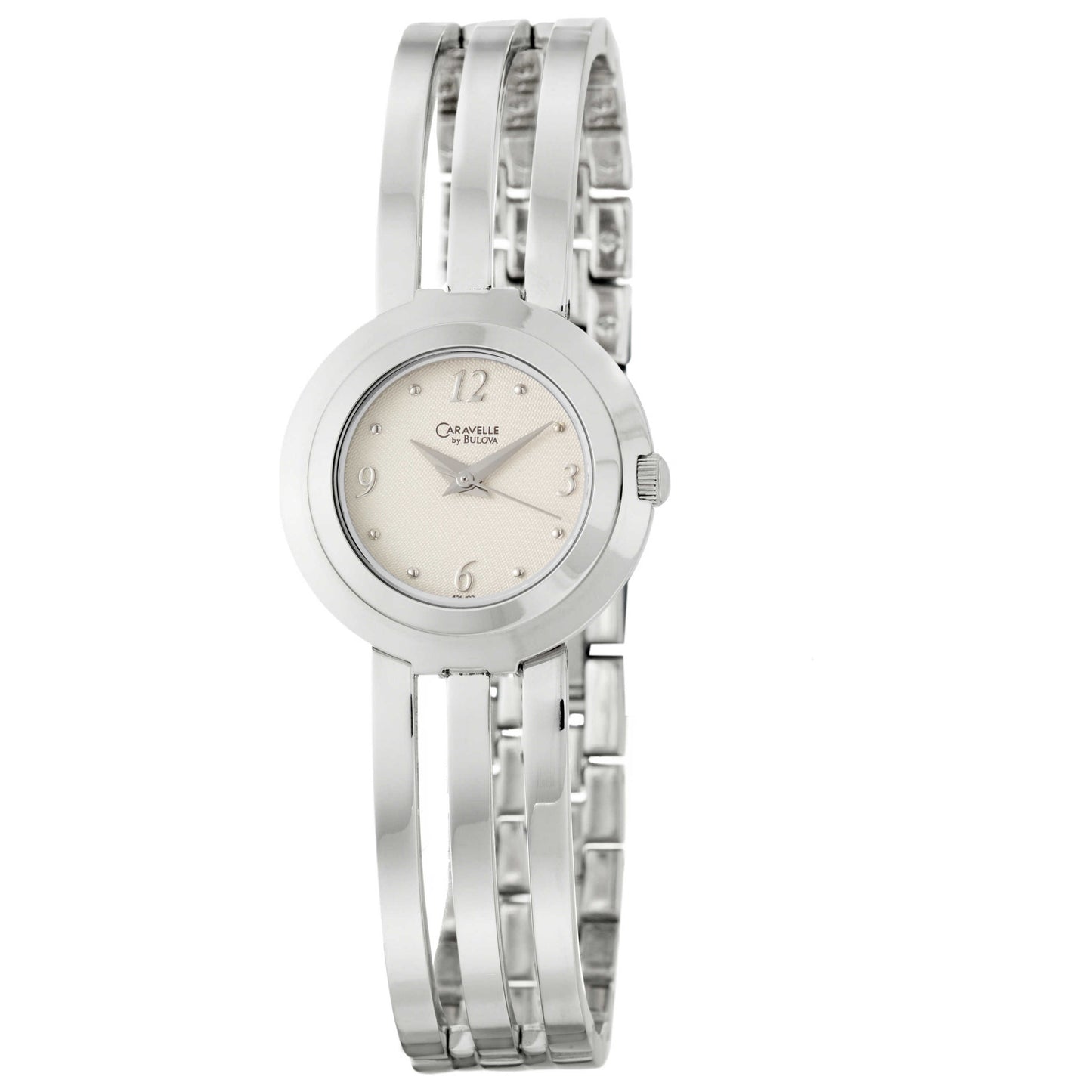 Front view of Caravelle Bracelet Women's Quartz Watch 43L103
