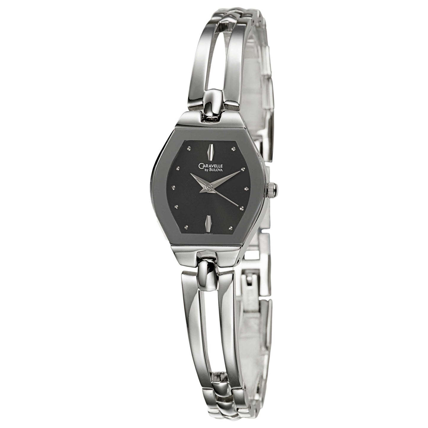 Front view of Caravelle Bracelet Women's Quartz Watch 43L106