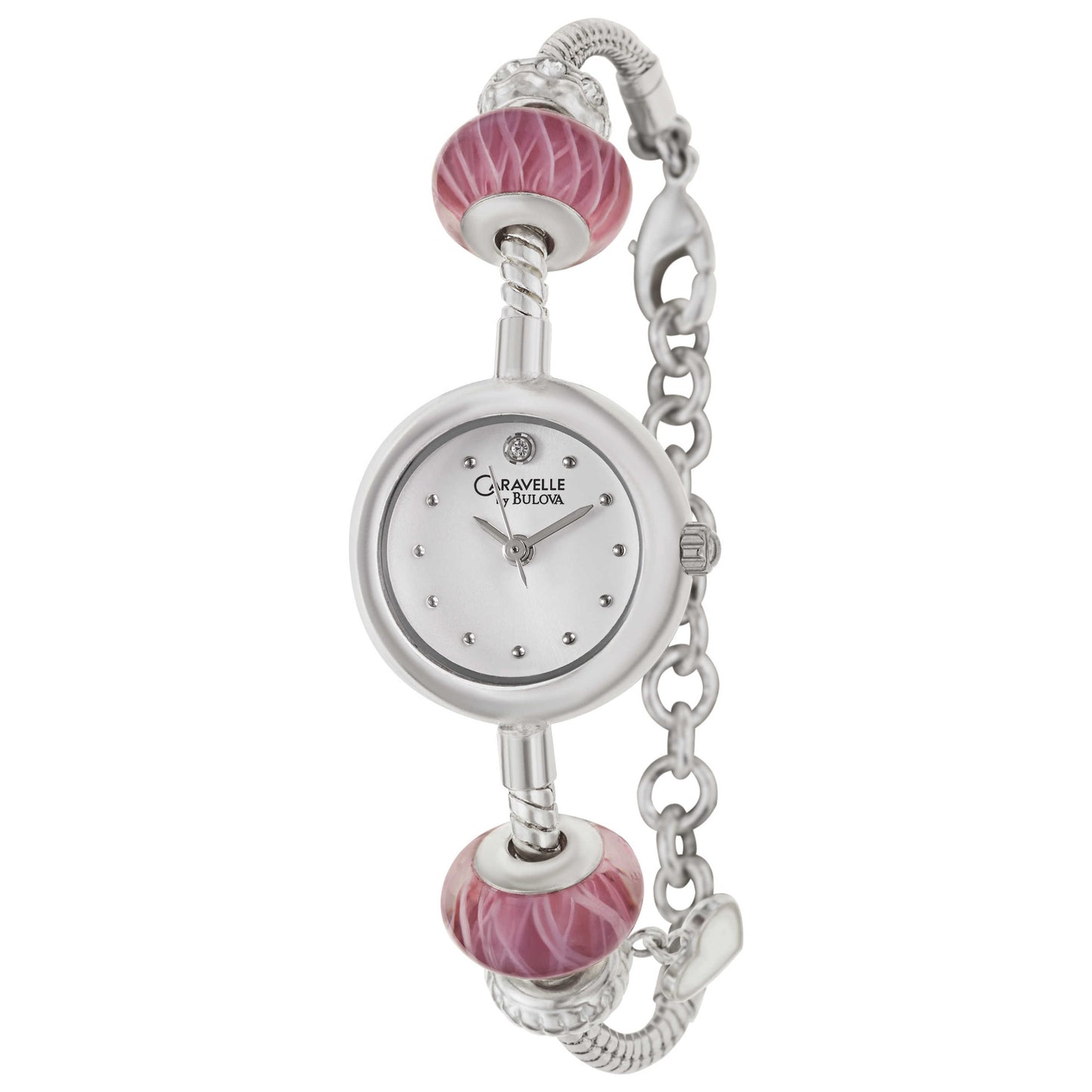 Front view of Caravelle Crystal Women's Japanese Quartz (Battery-Powered) Watch 43L140