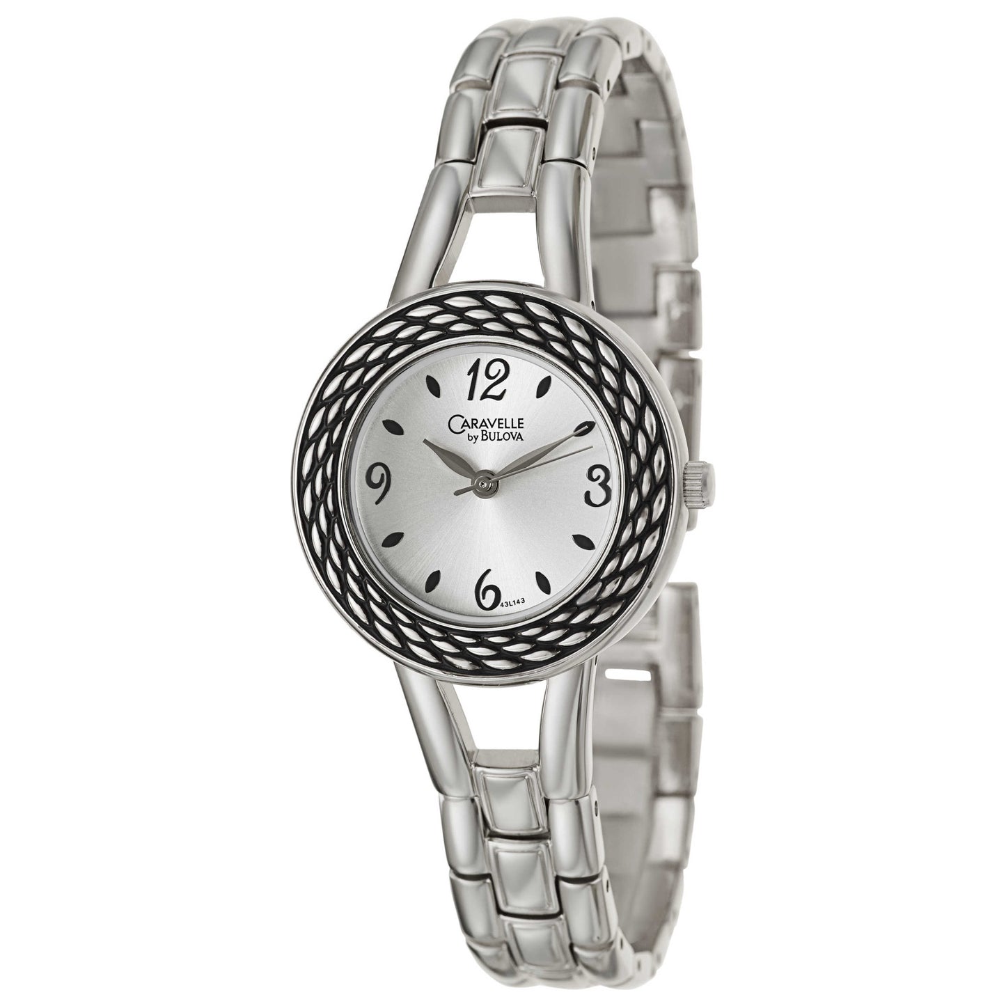 Front view of Caravelle Dress Women's Japanese Quartz (Battery-Powered) Watch 43L143
