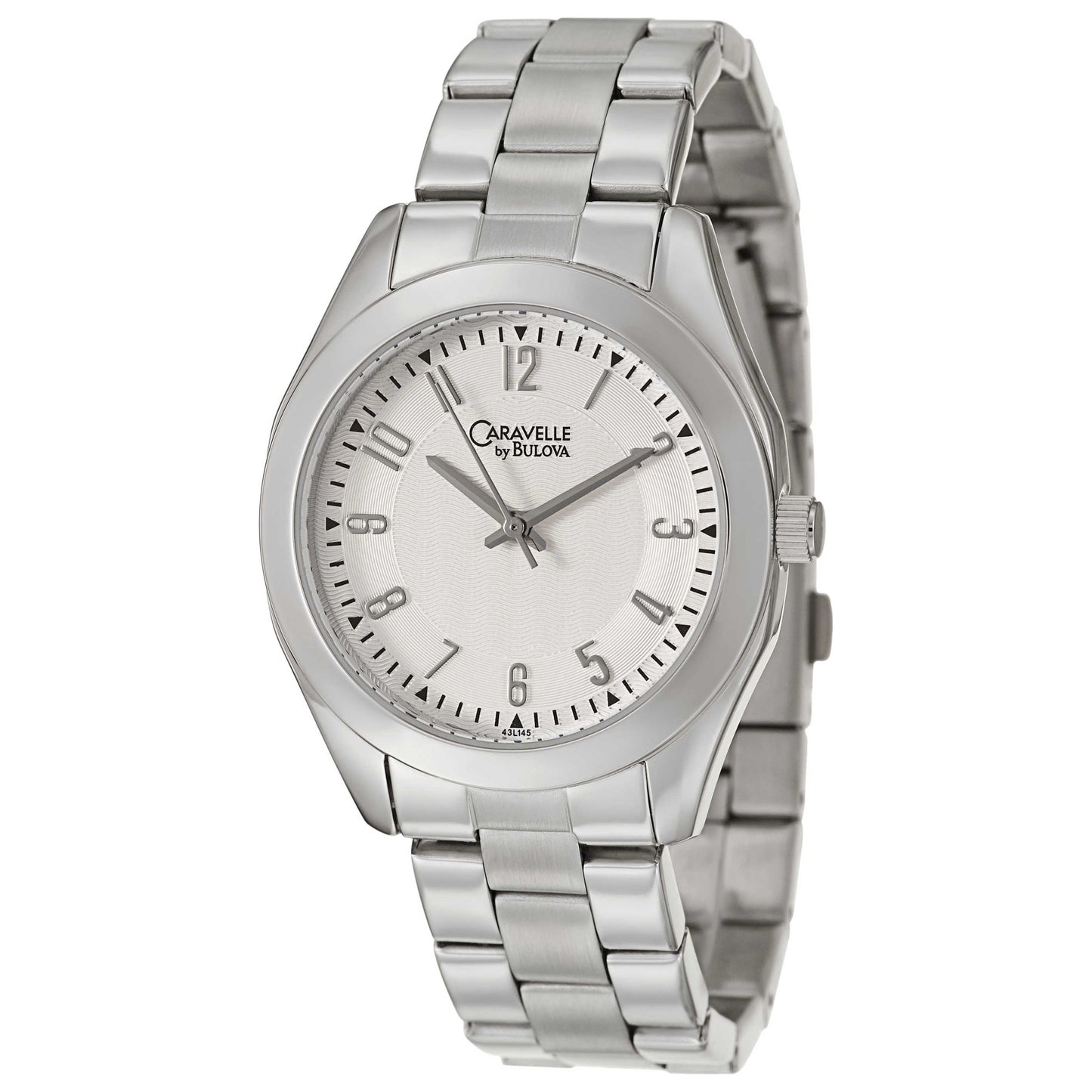 Front view of Caravelle Dress Women's Japanese Quartz (Battery-Powered) Watch 43L145