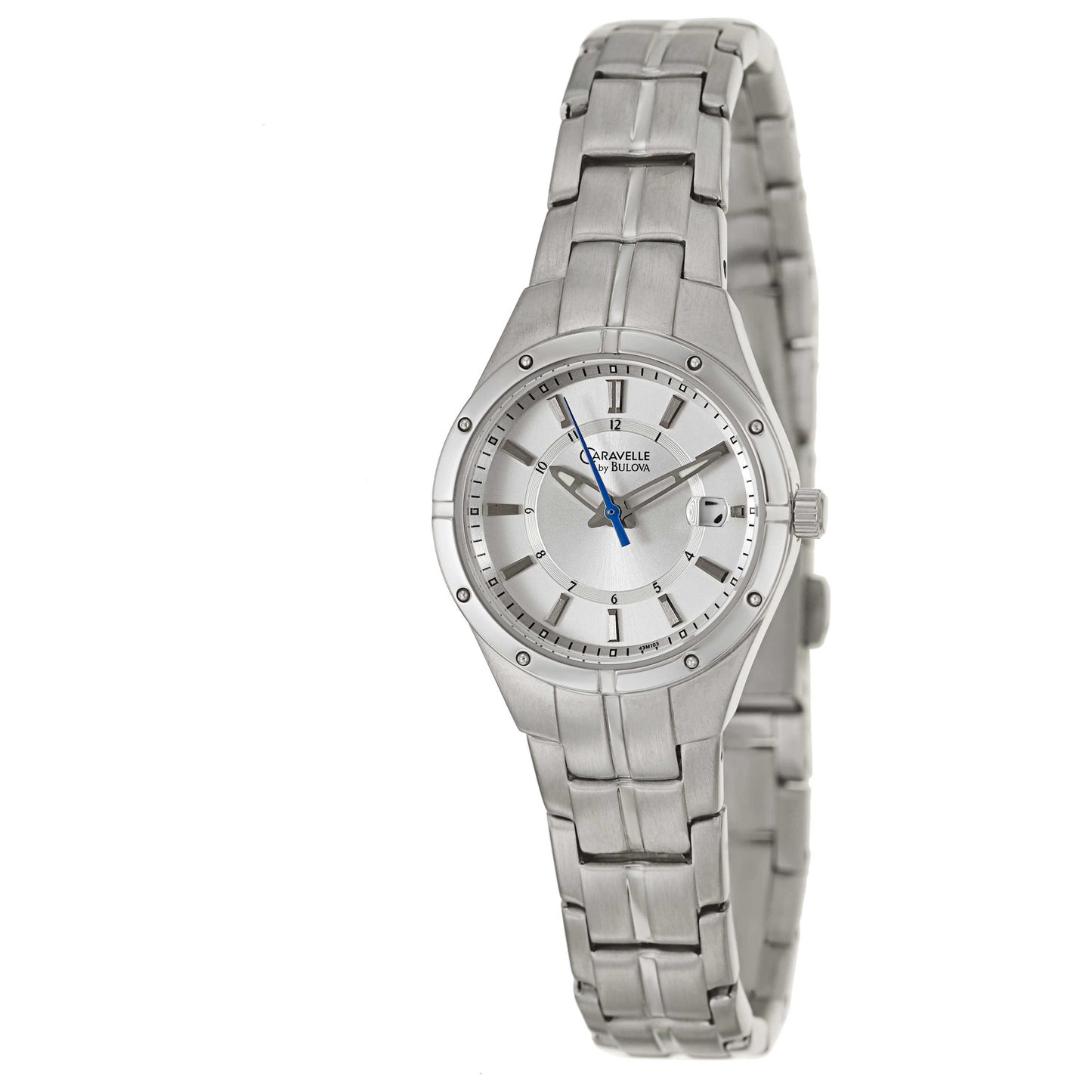 Front view of Caravelle Dress Women's Japanese Quartz (Battery-Powered) Watch 43M103