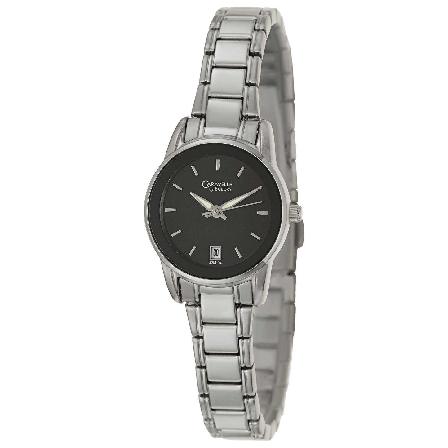 Front view of Caravelle Dress Women's Japanese Quartz (Battery-Powered) Watch 43M104