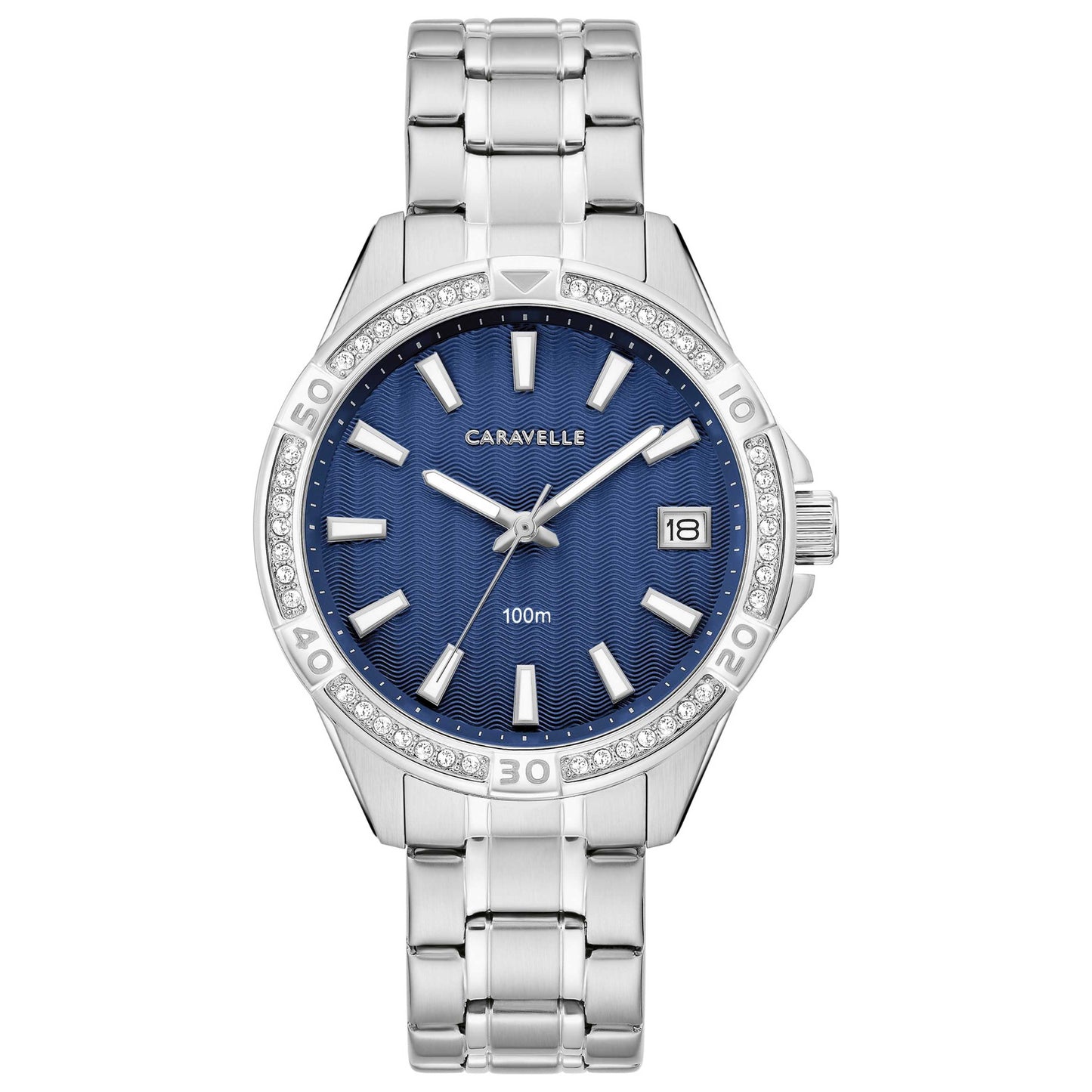 Front view of Caravelle by Bulova Aqualuxx Women's Quartz Watch 43M122