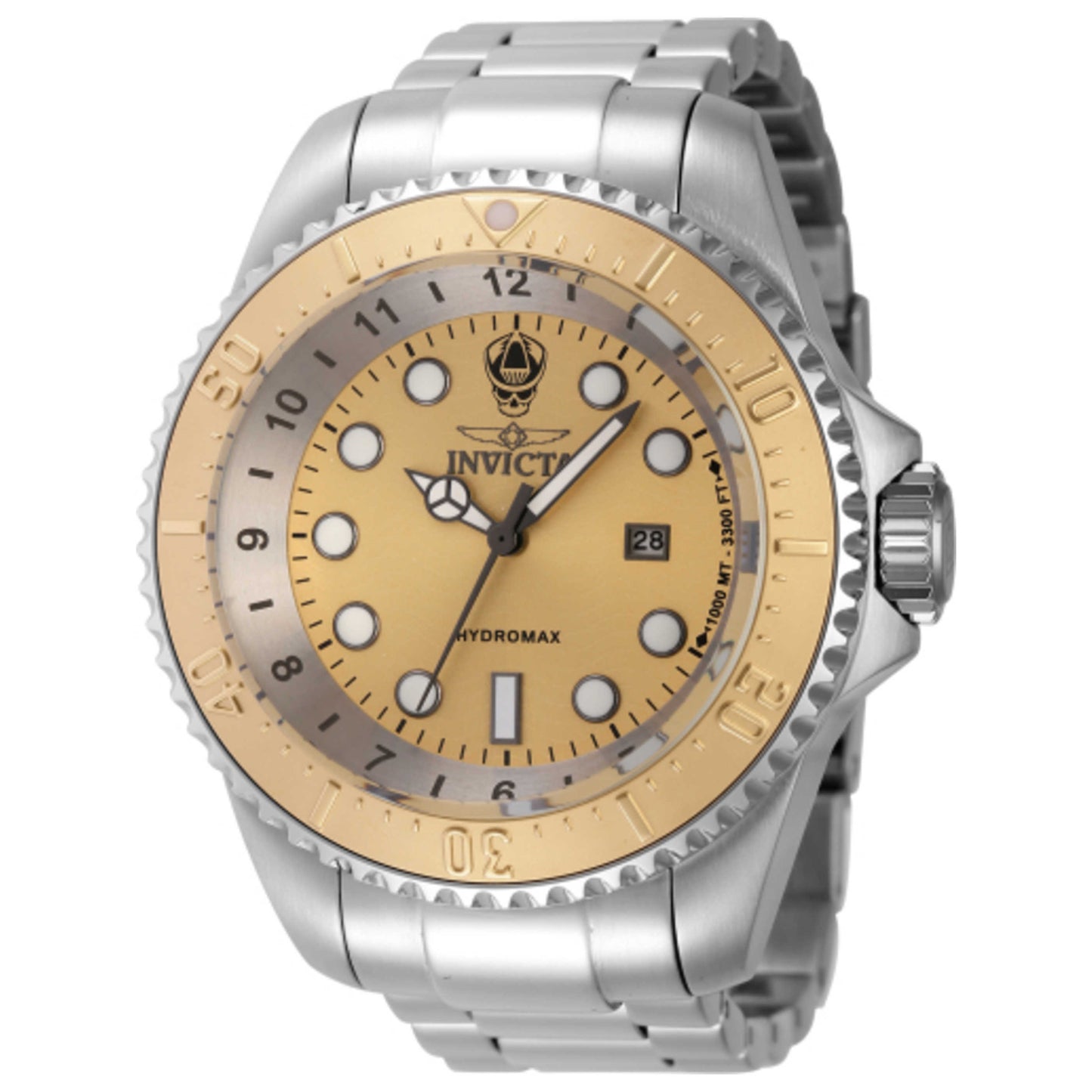 Front view of Invicta Hydromax Men's Quartz Watch 44746