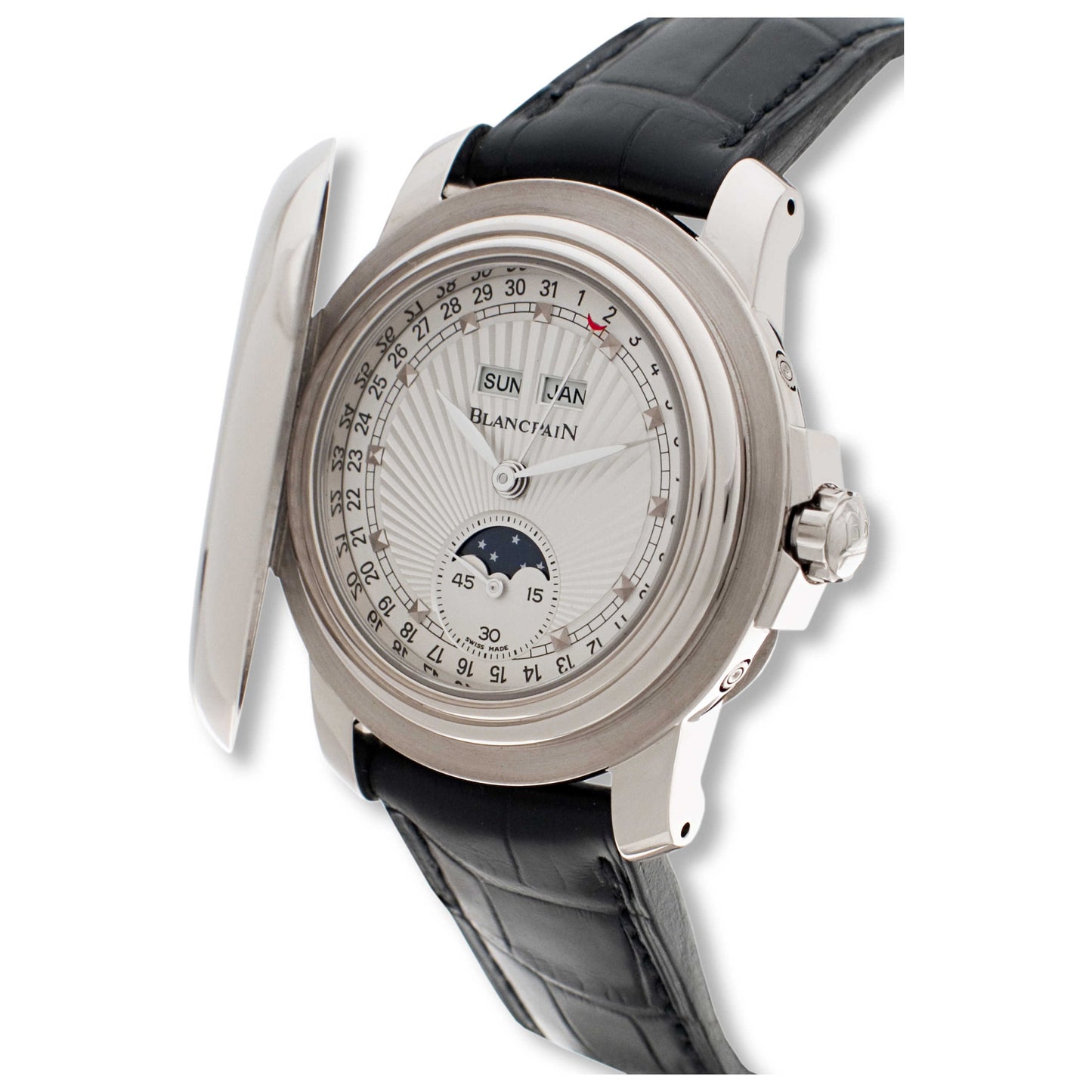 Blancpain Half Hunter Men's Watch 4563-1542-55B - Image #8