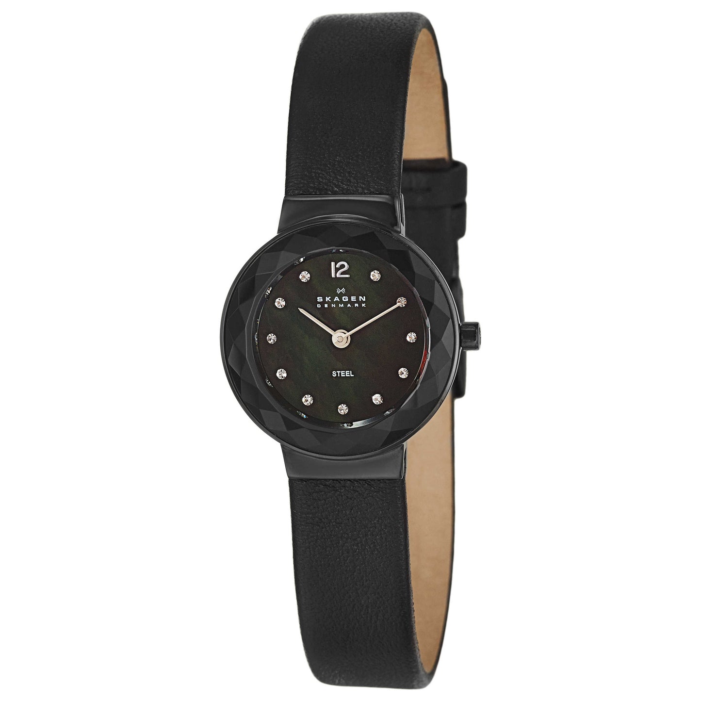 Front view of Skagen Leonora Women's Japanese Quartz (Battery-Powered) Watch 456SBLB