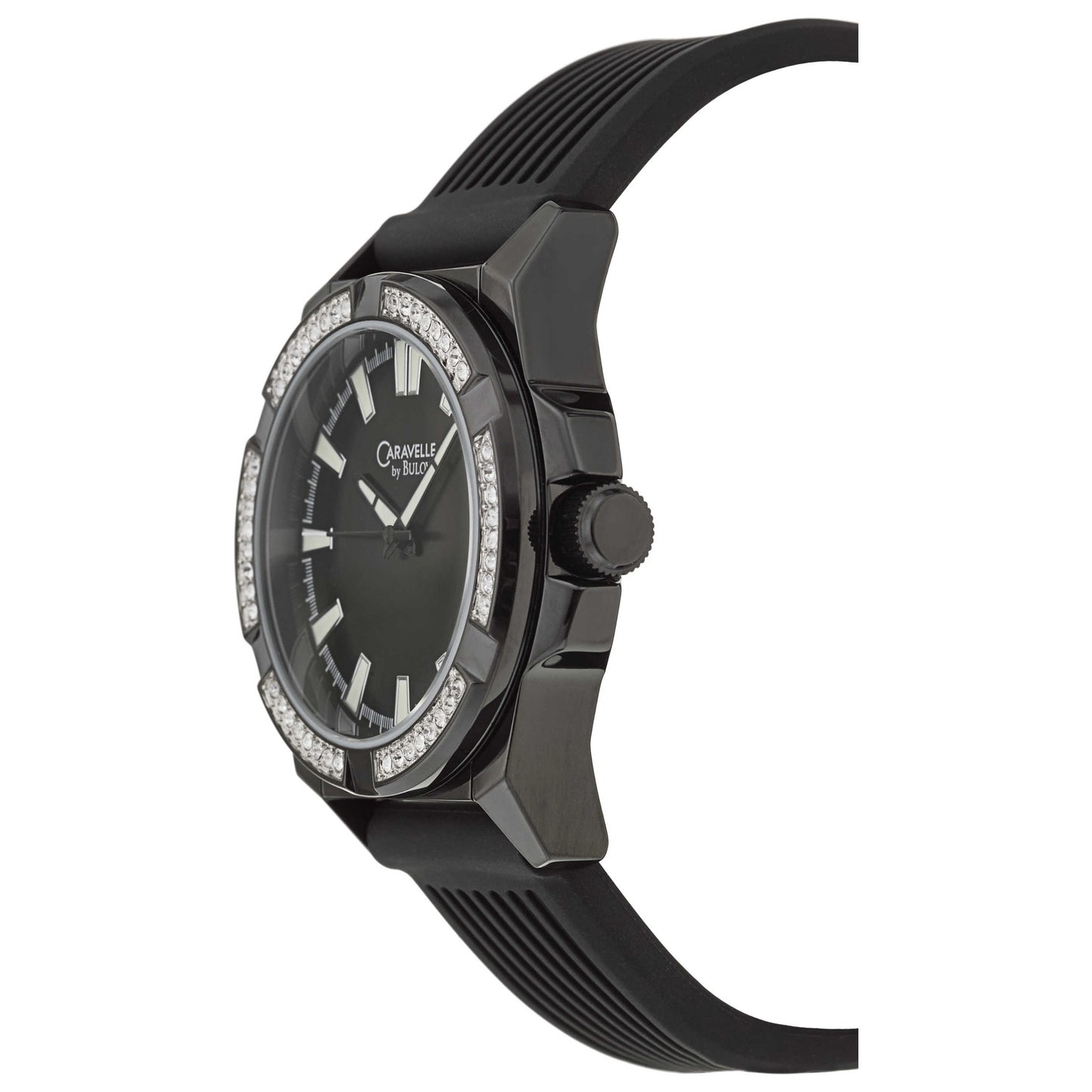 Caravelle Crystal Men's Japanese Quartz (Battery-Powered) Watch 45B117 - Image #4