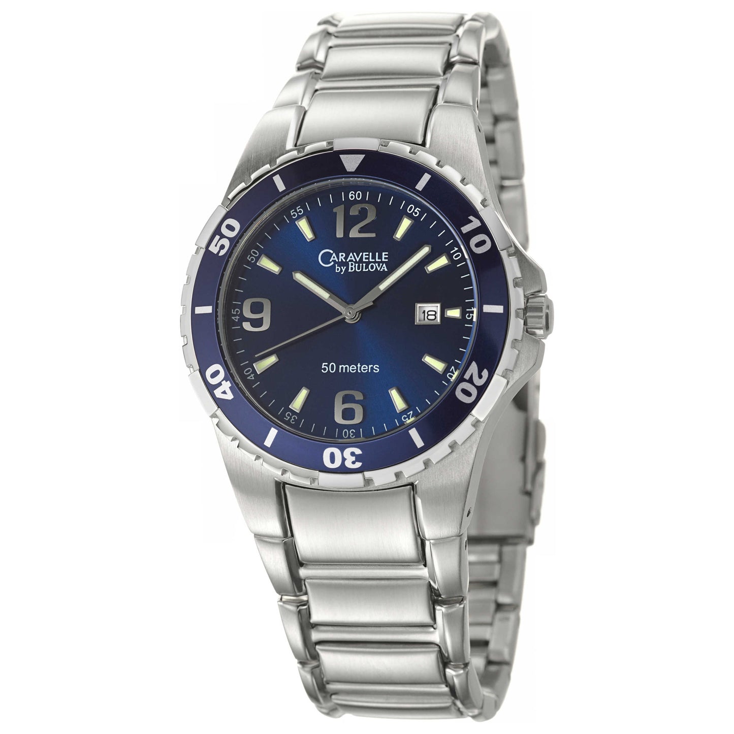 Front view of Caravelle Sport Men's Quartz Watch 45B34
