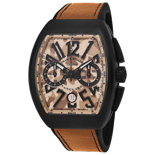 Front view of Franck Muller Vanguard Men's Automatic Watch 45CCCAMSND