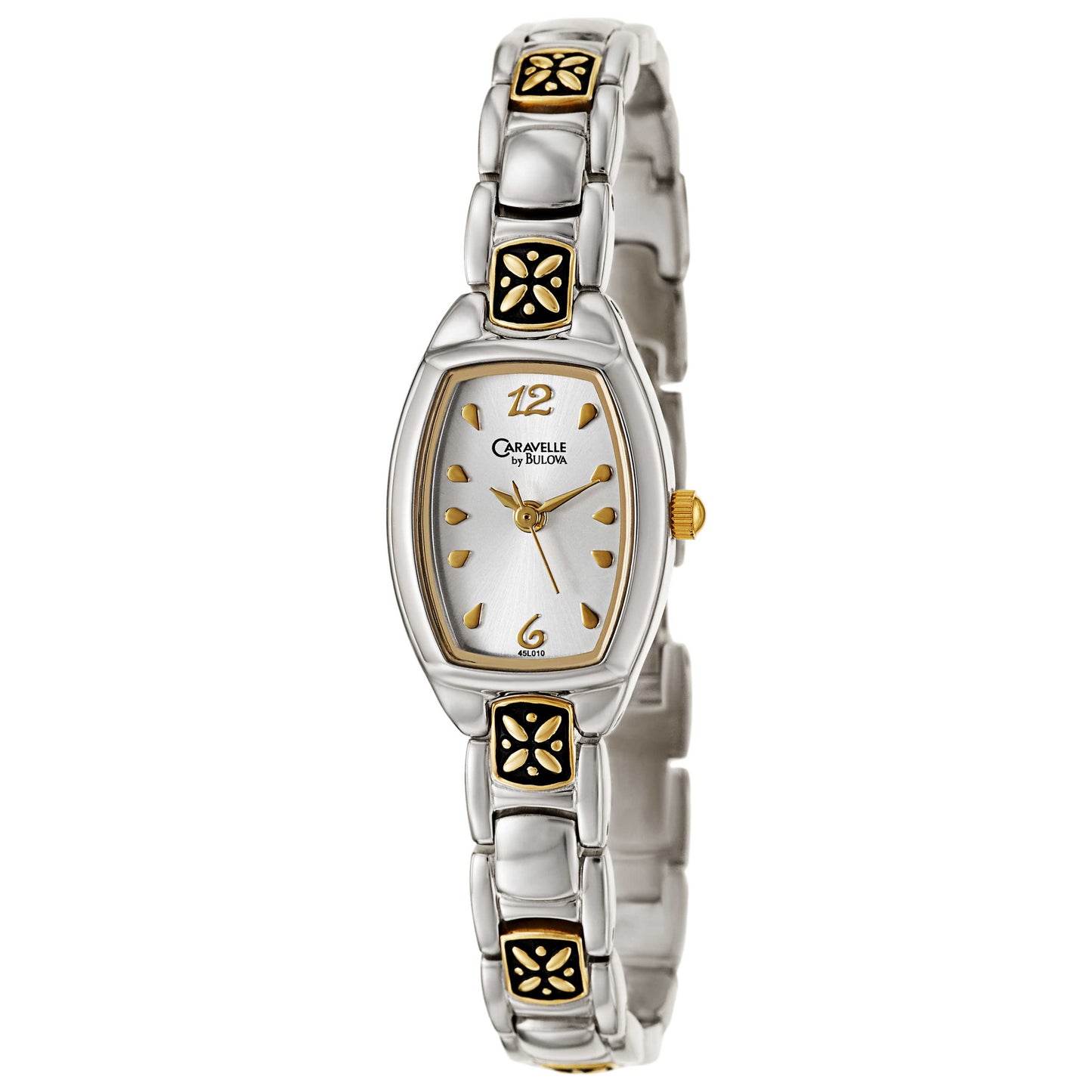 Front view of Caravelle Dress Women's Japanese Quartz (Battery-Powered) Watch 45L010
