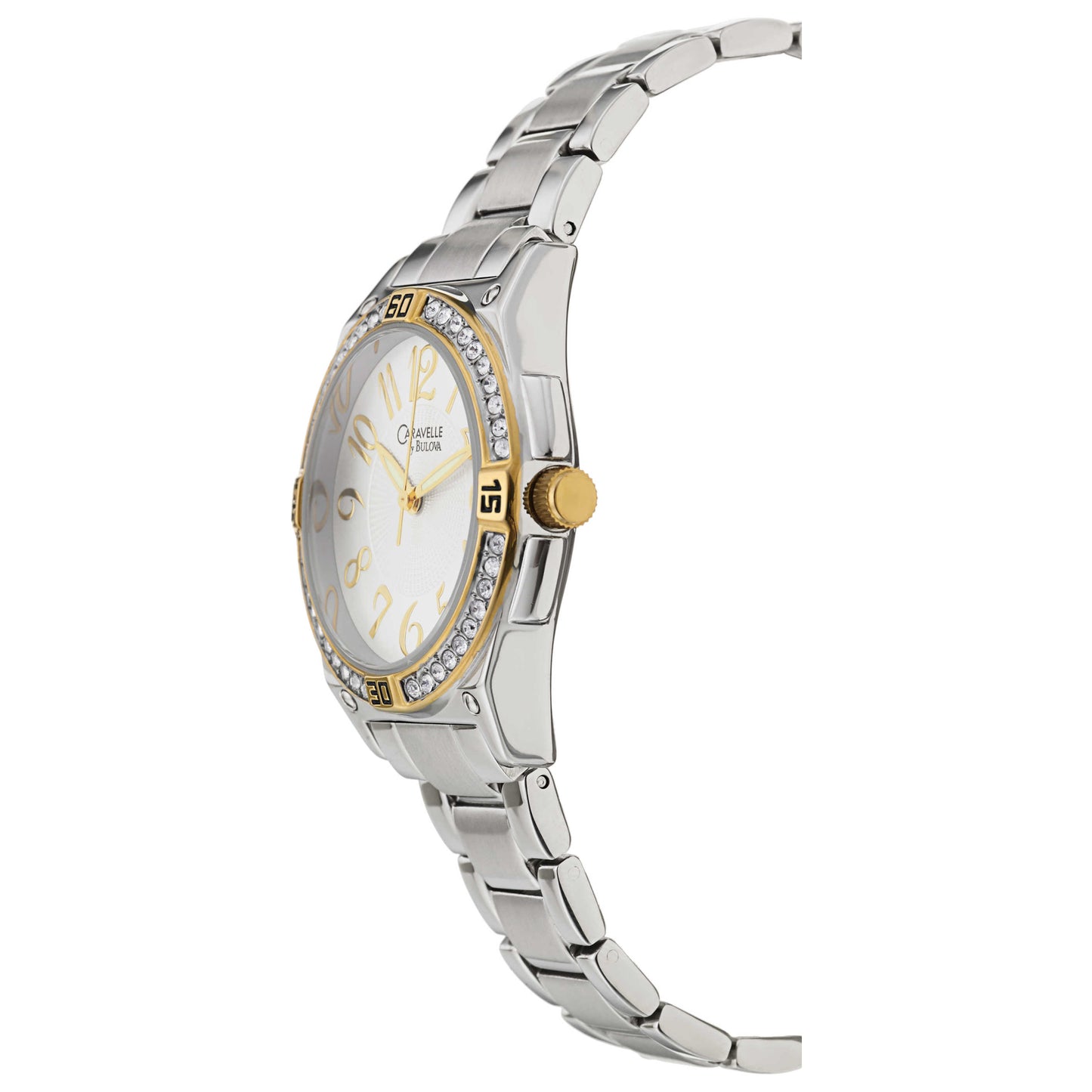 Caravelle Crystal Women's Japanese Quartz (Battery-Powered) Watch 45L132 - Image #4