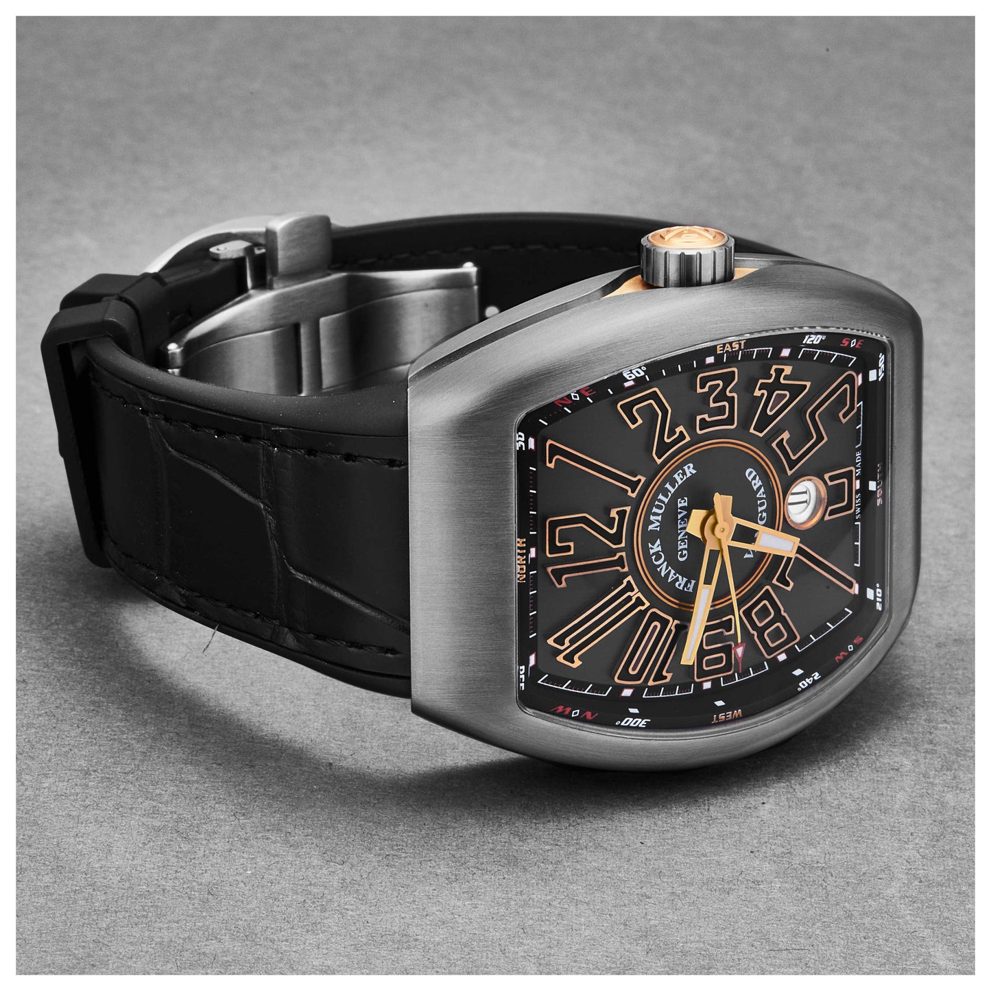 Franck Muller Vanguard Men's Automatic Watch 45SCBLKBLKBRGD - Image #5