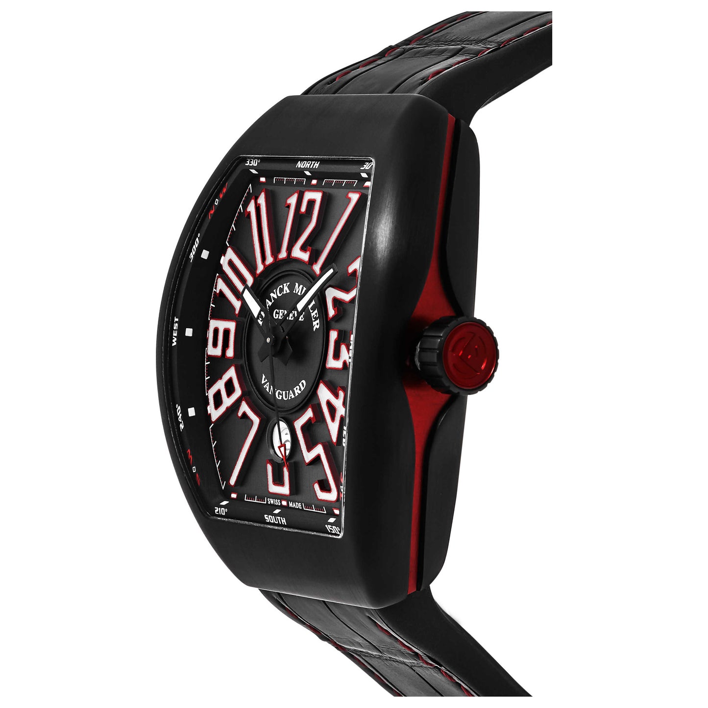 Franck Muller Vanguard Men's Automatic Watch 45SCBLKBLKWHT - Image #5