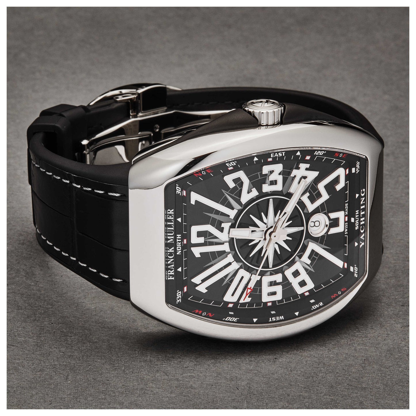 Franck Muller Vanguard Yachting Men's Automatic Watch 45SCYACHTBLK1 - Image #5