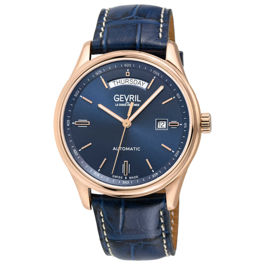 Front view of Gevril Excelsior Men's Automatic Watch 48204