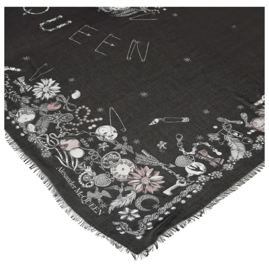 Alexander McQueen Fashion Scarves 482108-3418Q-1063-NS - Image #3