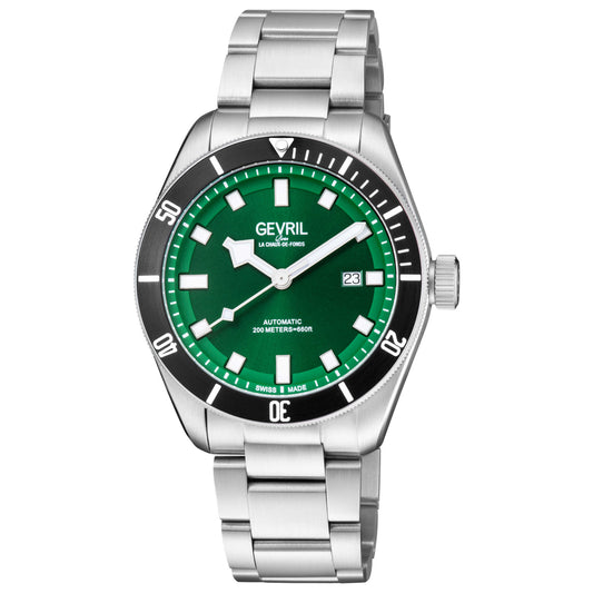 Front view of Gevril Yorkville Men's Automatic Watch 48606