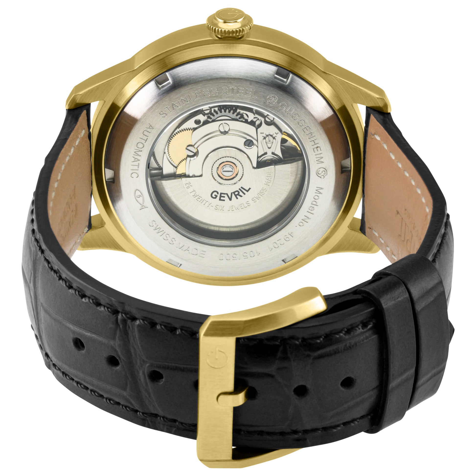 Gevril Guggenheim Men's Automatic Watch 49203 - Image #2