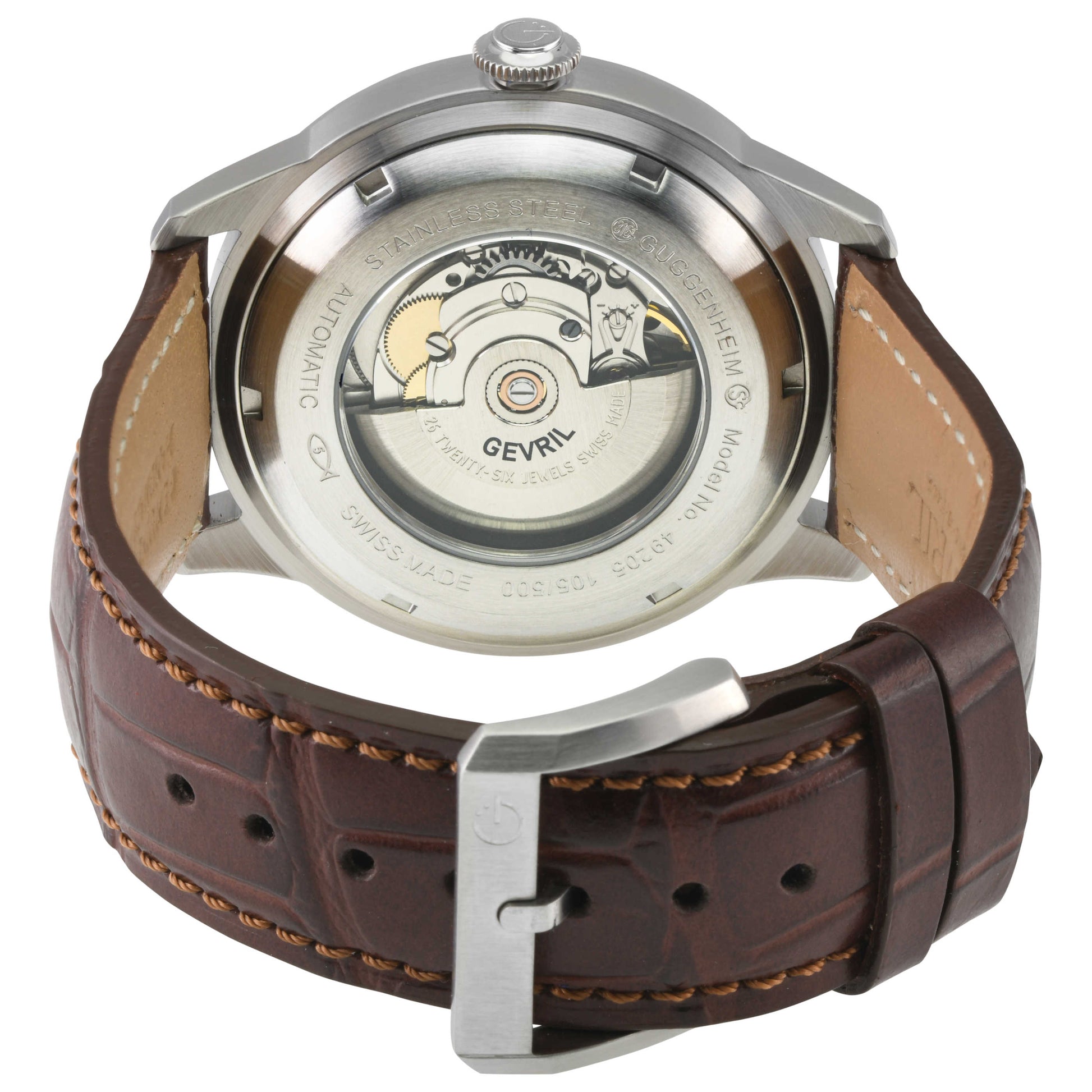 Gevril Guggenheim Men's Automatic Watch 49205S - Image #2