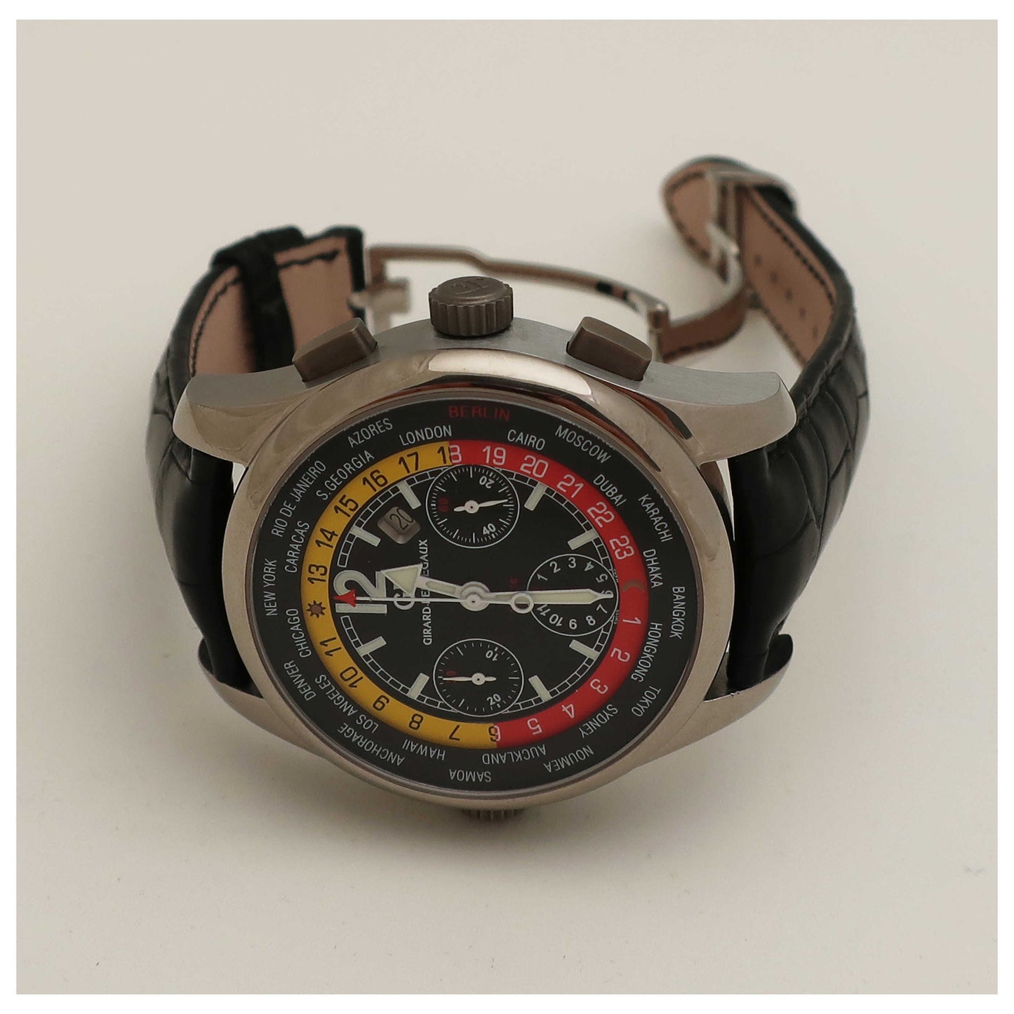 Girard-Perregaux Worldtimer WW.TC Men's Automatic Watch 49800-22-654-BA6A-SD - Image #8