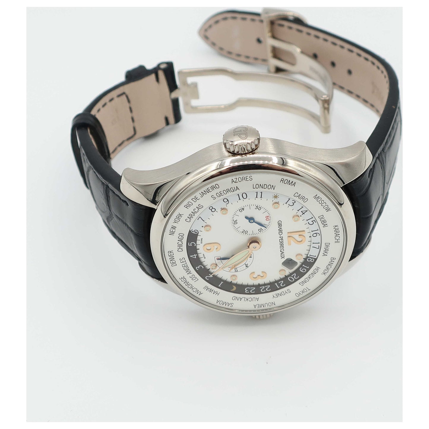 Girard-Perregaux Worldtimer WW.TC Men's Automatic Watch 49850-53-151-BA6A-SD - Image #8