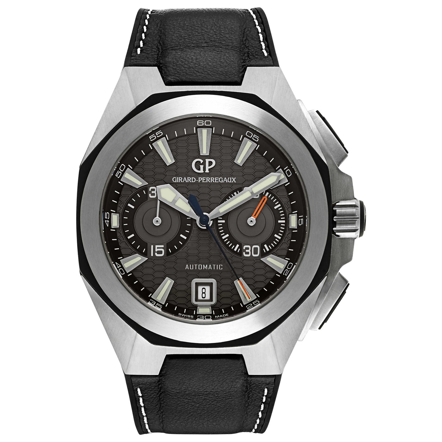 Front view of Girard-Perregaux Hawk Men's Automatic Watch 49970-11-231-HD6A