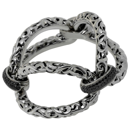 Charles Krypell Elegant Women's Bracelet 5-6700-SBLKP - Image #2