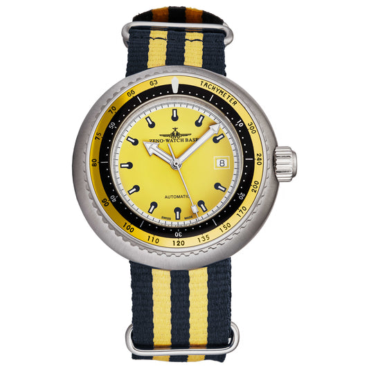 Front view of Zeno Divers Men's Automatic Watch 500-2824-I9