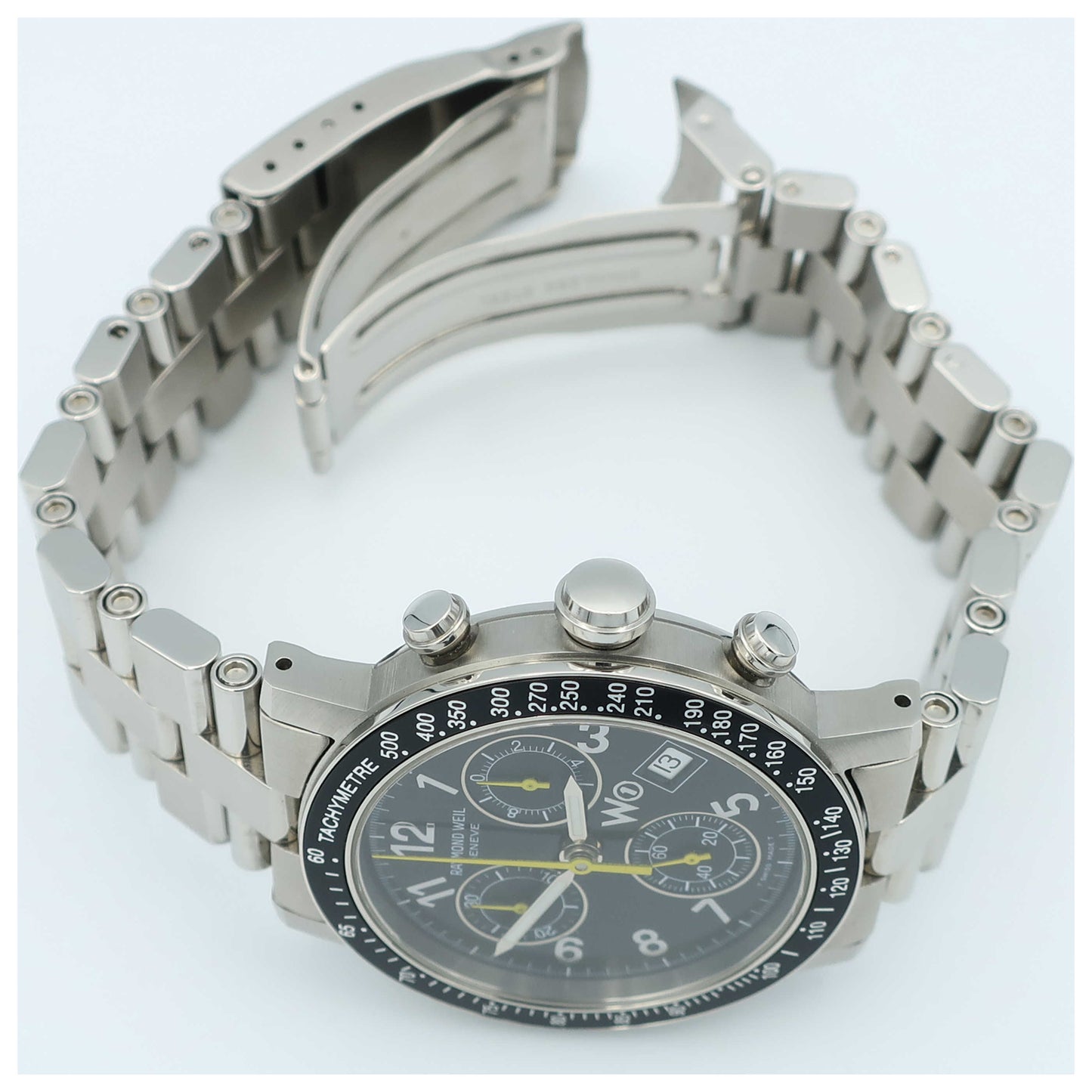 Raymond Weil W1 Men's Swiss Quartz (Battery-Powered) Watch 5000T-BK-SD - Image #8