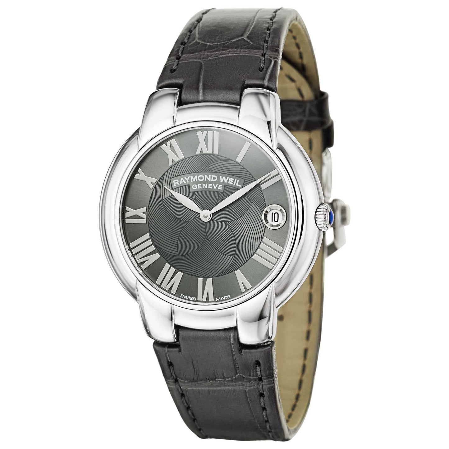 Front view of Raymond Weil Jasmine Women's Swiss Quartz (Battery-Powered) Watch 5235-STC-01608
