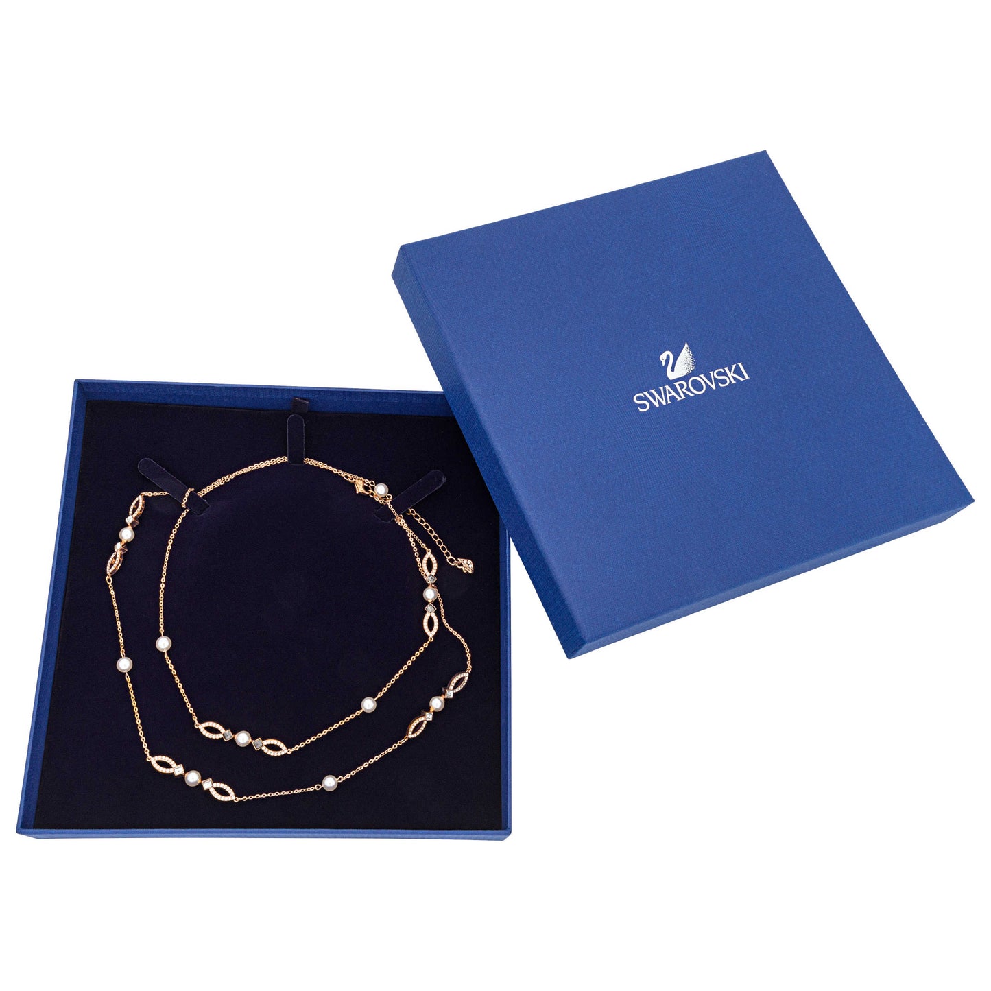 Back view of Swarovski Generosity Women's Necklace 5262424