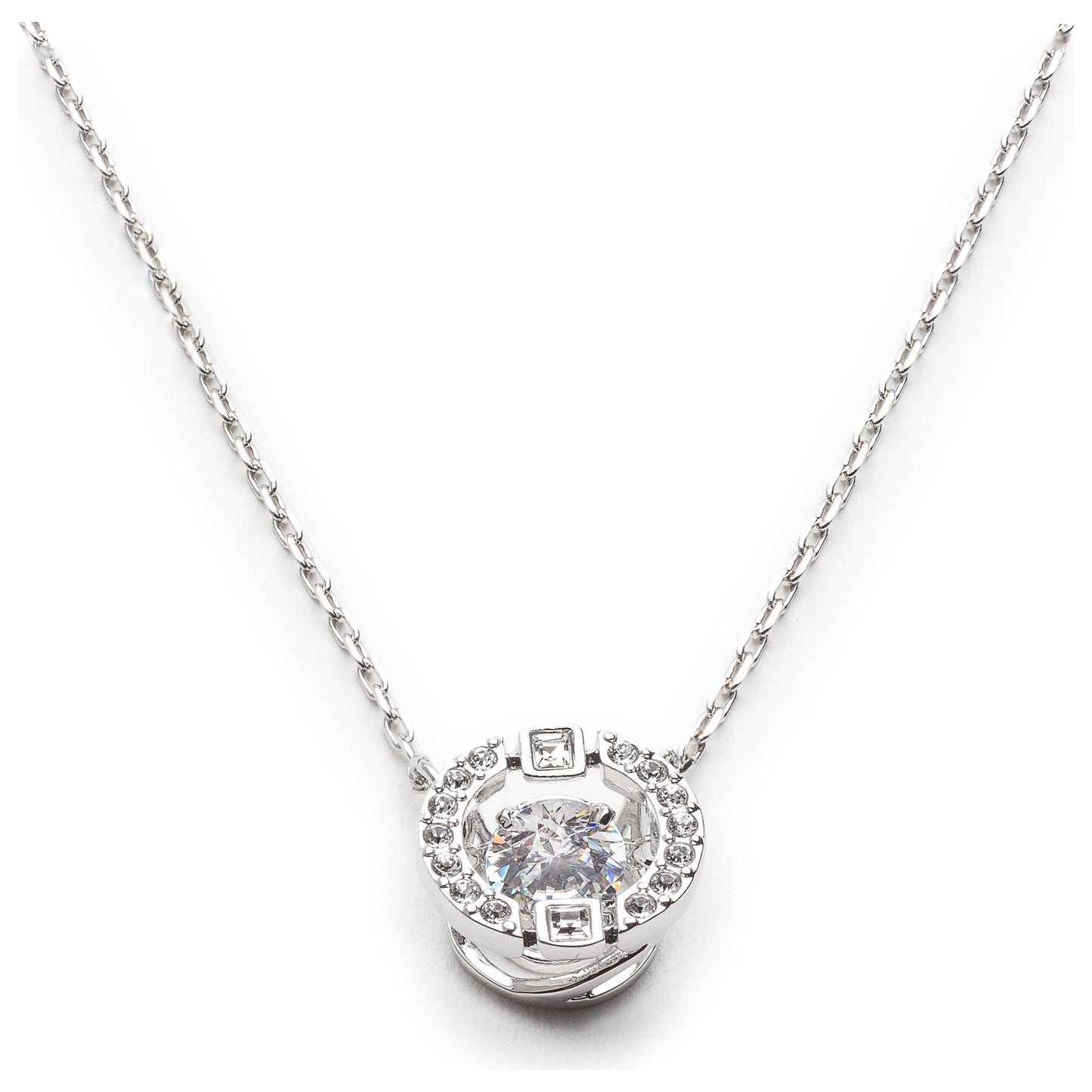 Front view of Swarovski Sparkling Dance Women's Necklace 5286137