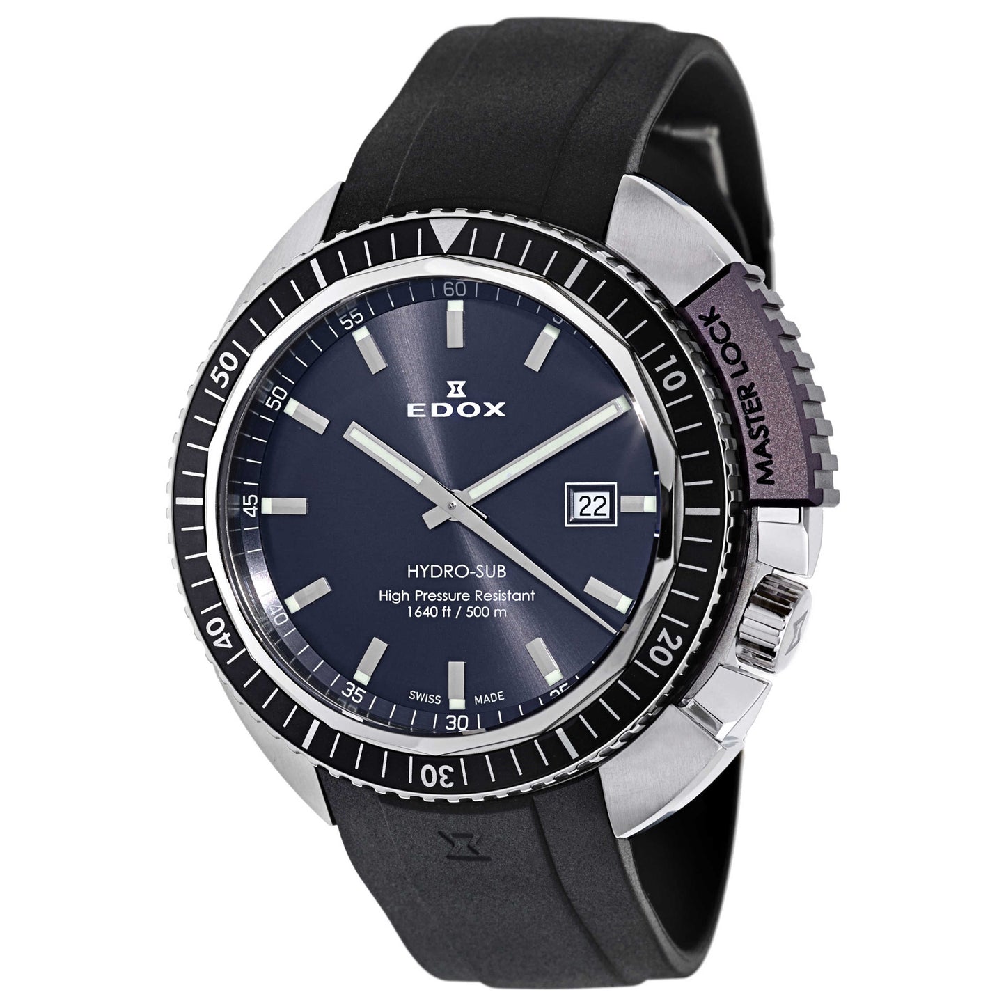 Edox Hydro-Sub Men's Swiss Quartz (Battery-Powered) Watch 53200-3NGCA-GIN - Image #8