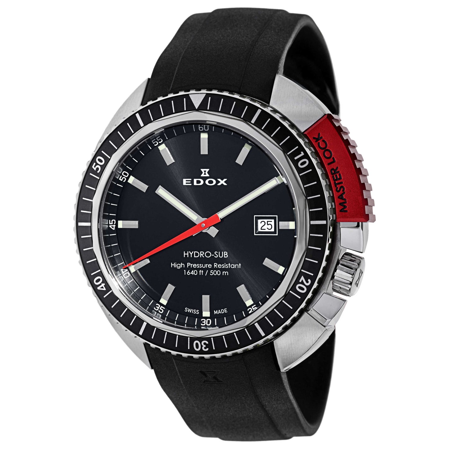 Edox Hydro-Sub Men's Swiss Quartz (Battery-Powered) Watch 53200-3NRCA-NIN - Image #8